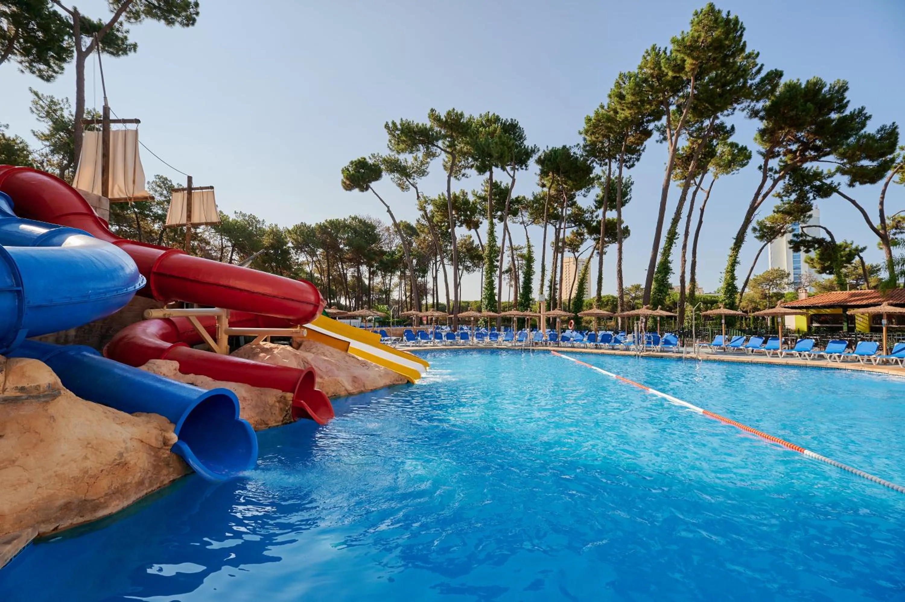 Aqua park in AluaSun Marbella Park