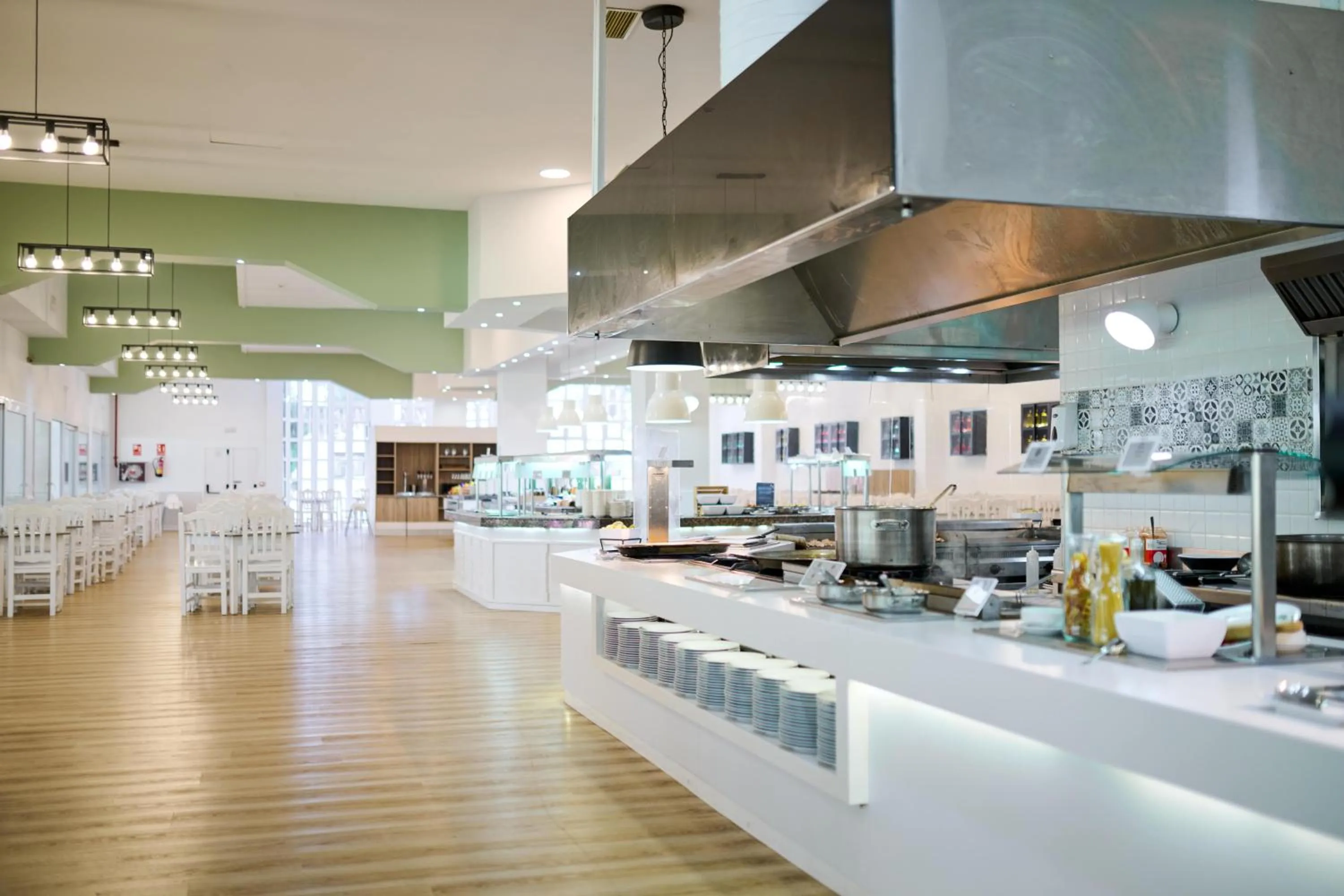 Buffet breakfast in AluaSun Marbella Park