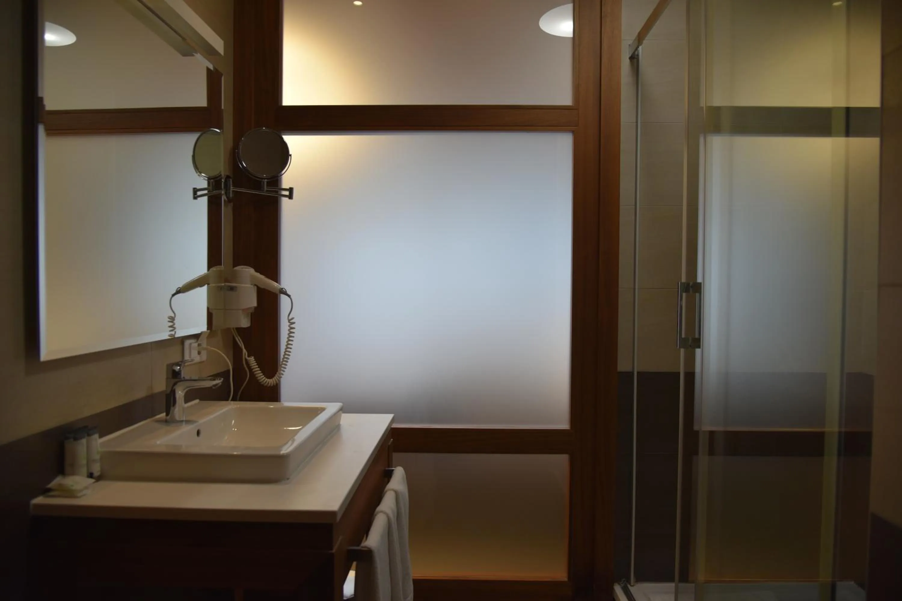 Shower in Aparthotel Vucko