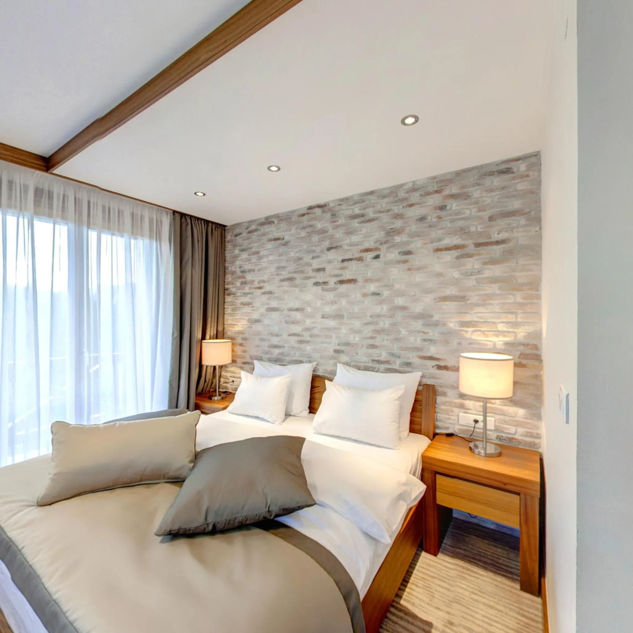 Bed in Aparthotel Vucko