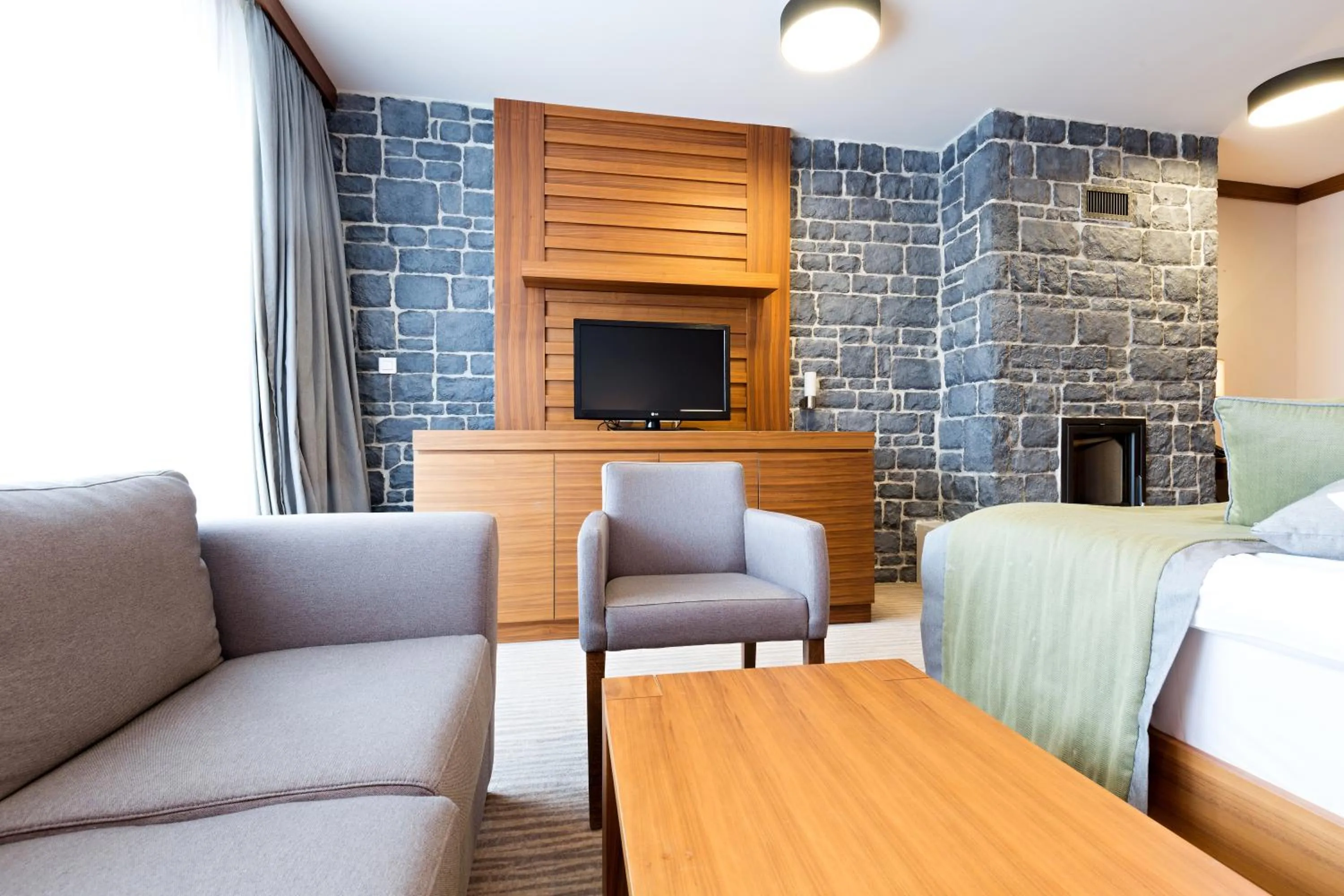 Living room in Aparthotel Vucko