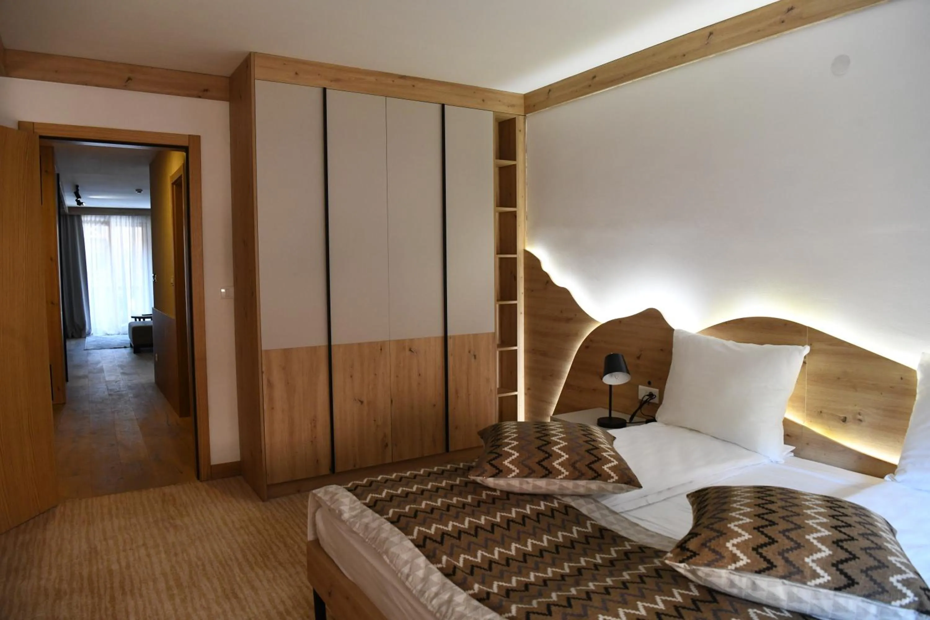 Bed in Aparthotel Vucko