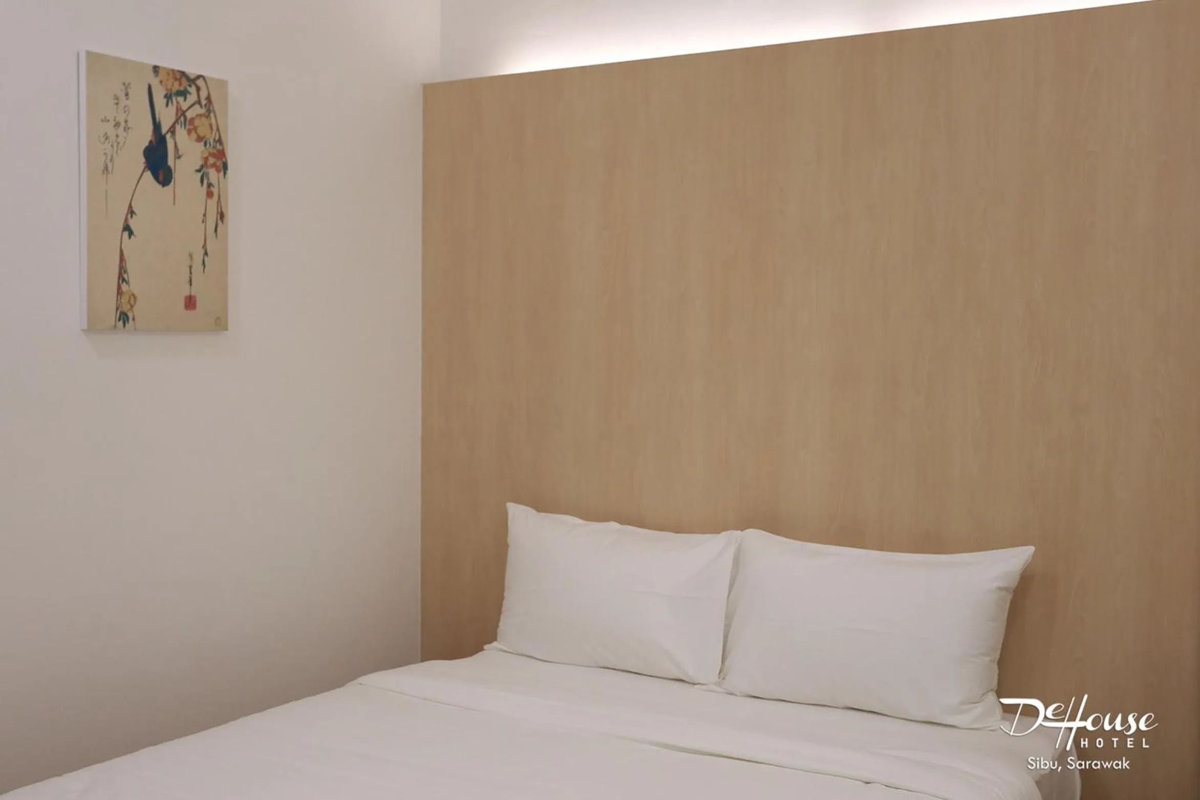 Bed in De House Hotel