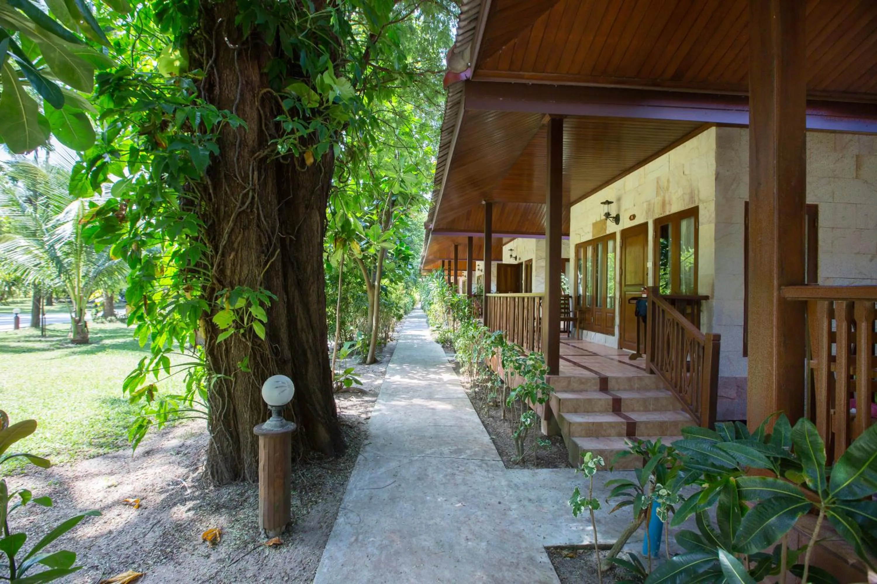 Balcony/Terrace in Long Beach Lodge, Chaweng Beach, Koh Samui