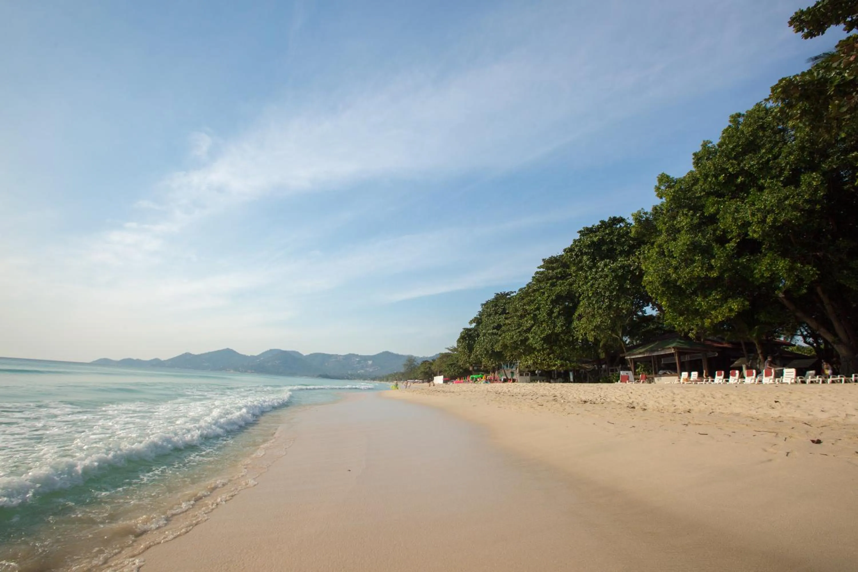 Beach in Long Beach Lodge, Chaweng Beach, Koh Samui