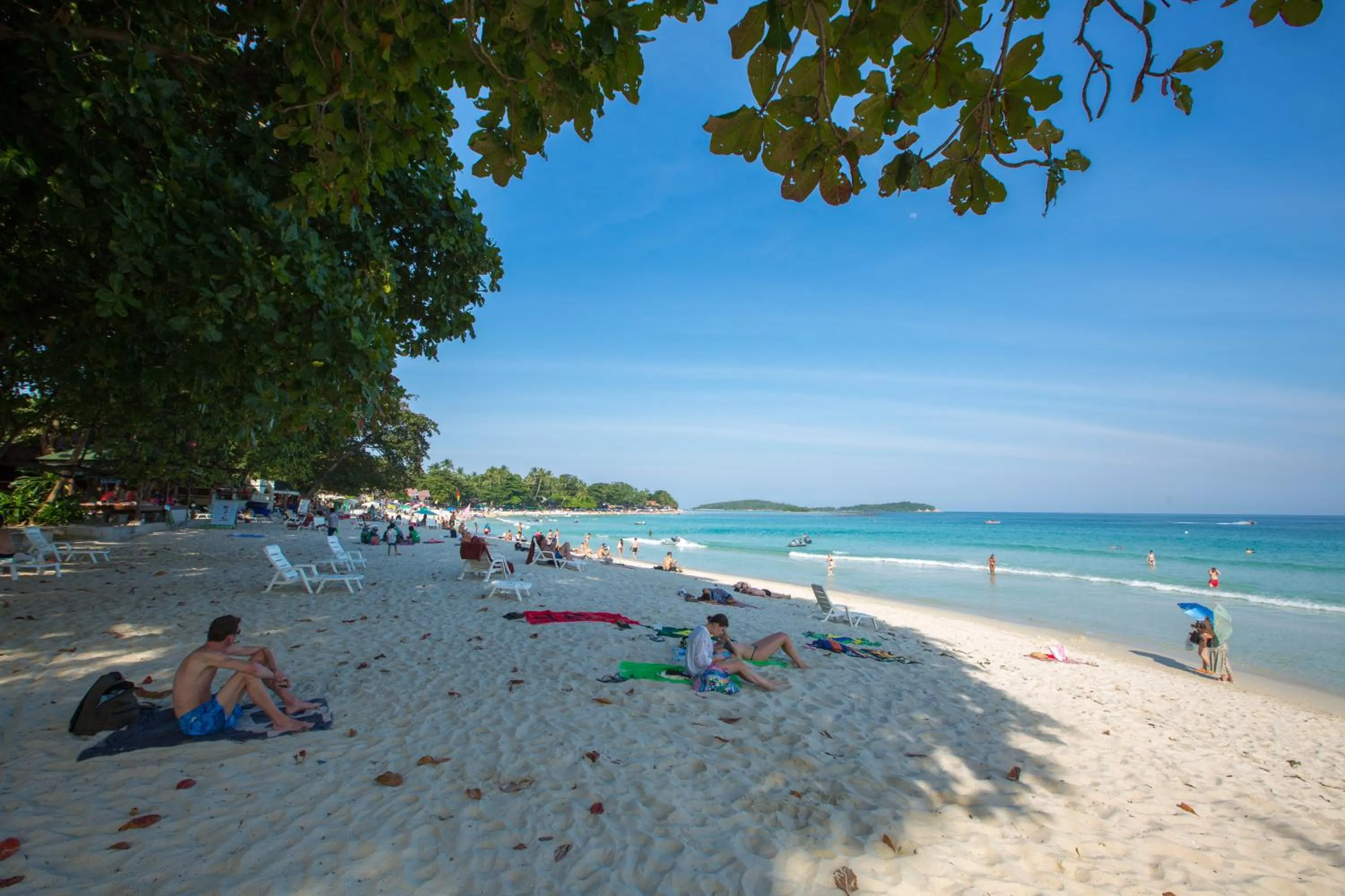 Beach in Long Beach Lodge, Chaweng Beach, Koh Samui