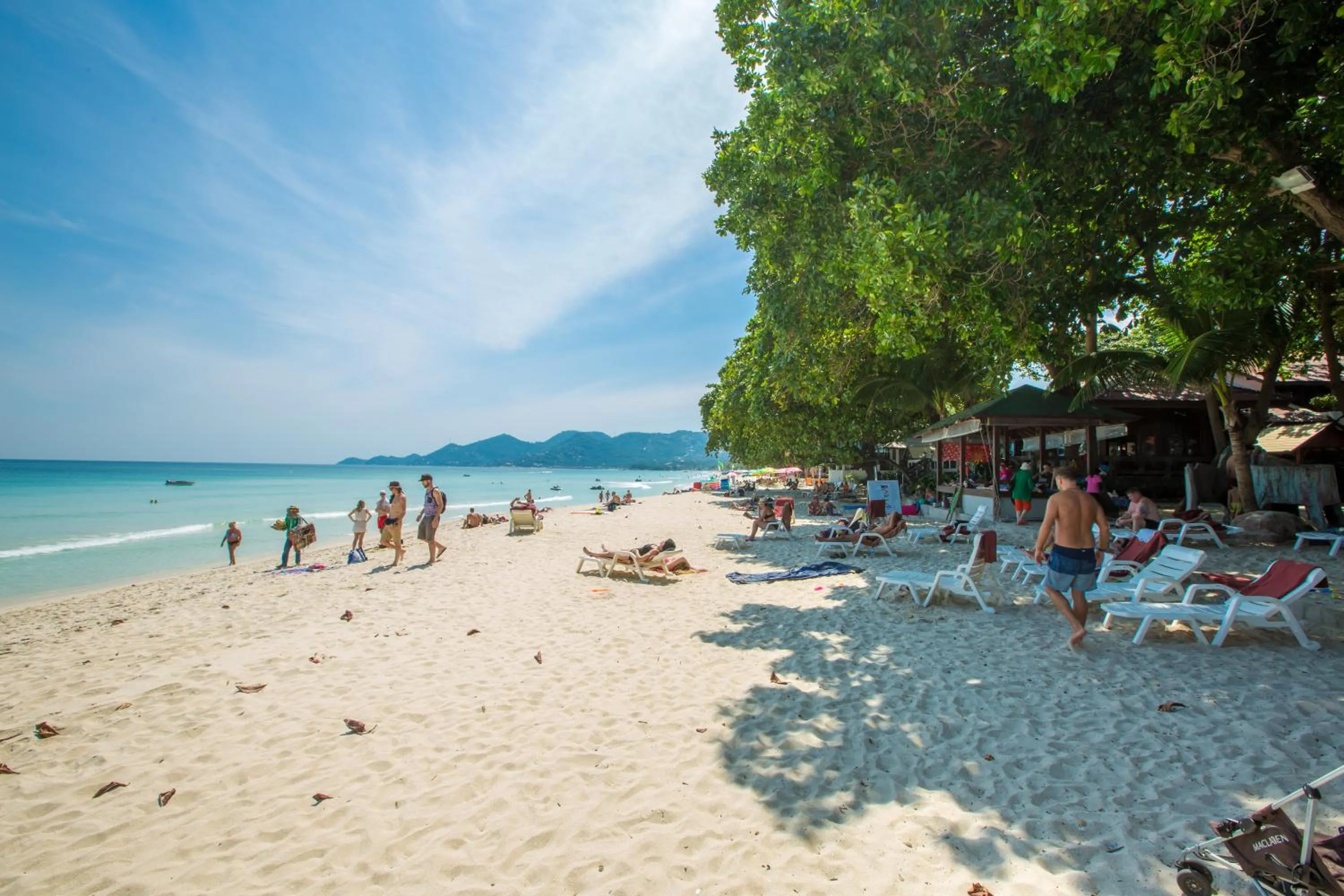 Beach in Long Beach Lodge, Chaweng Beach, Koh Samui