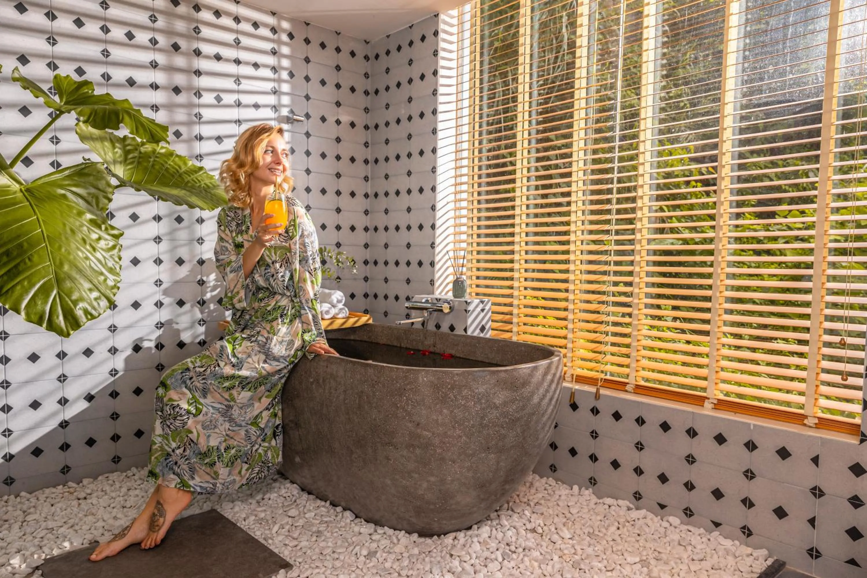 Bathroom in Tom Hill Boutique Resort & Spa - Sea View