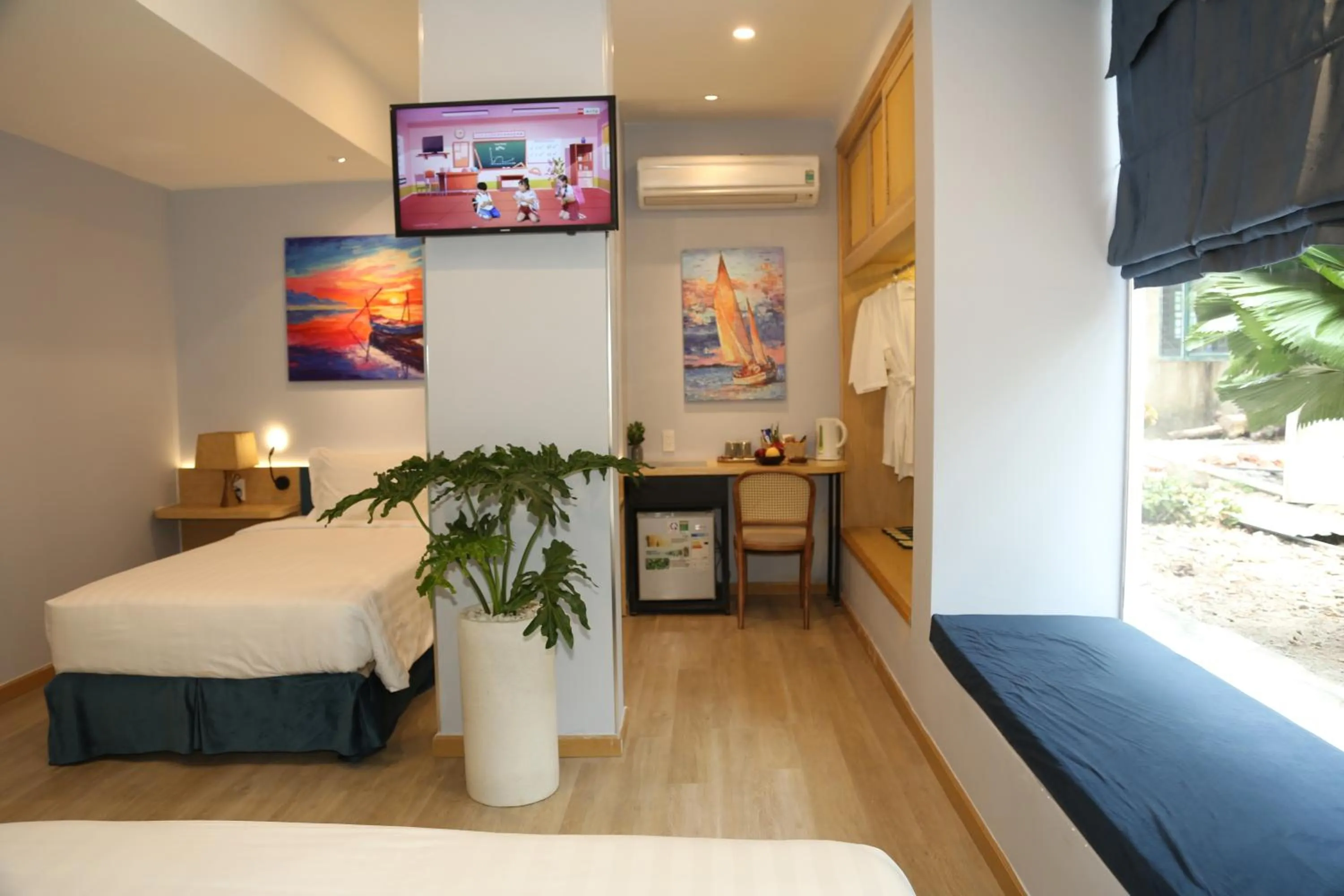 Bedroom, Bed in Tom Hill Boutique Resort & Spa - Sea View