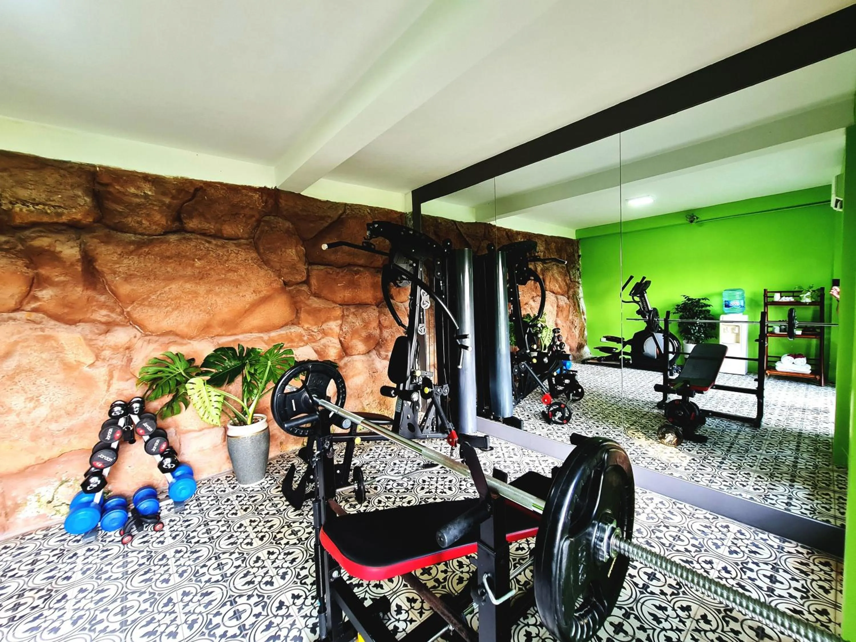 Fitness centre/facilities in Tom Hill Boutique Resort & Spa - Sea View