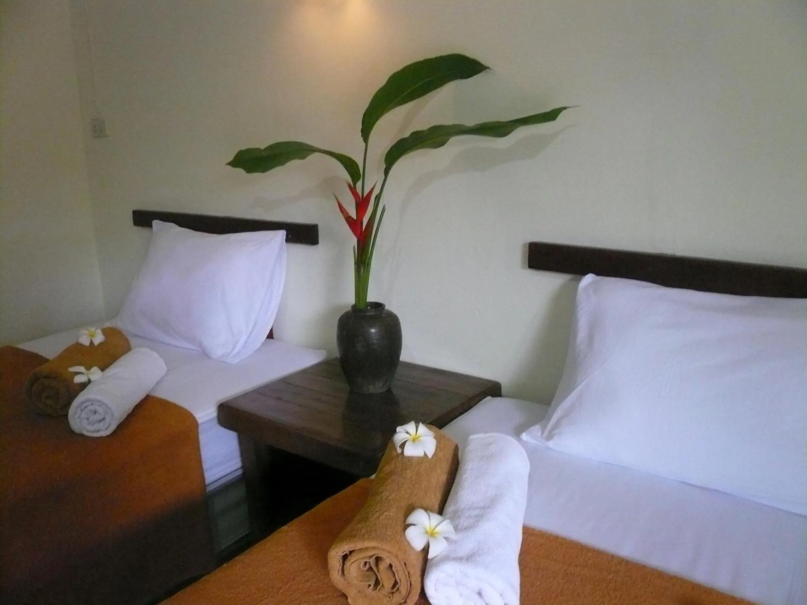 Bed in Baan Lamai Resort