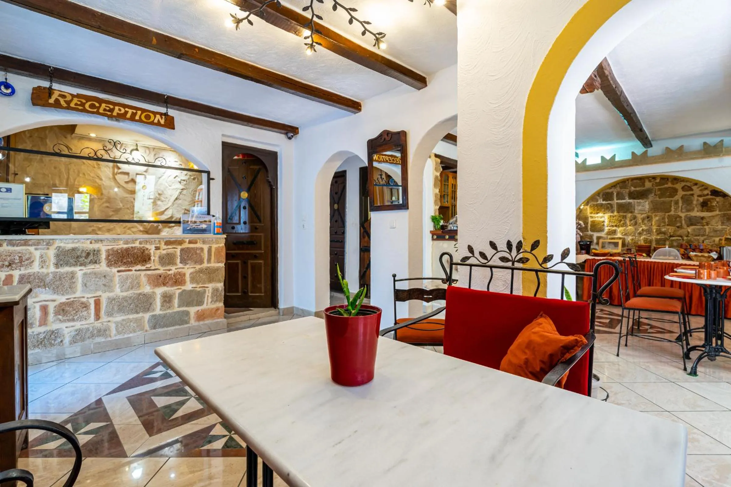 Lobby or reception in Cava d'Oro