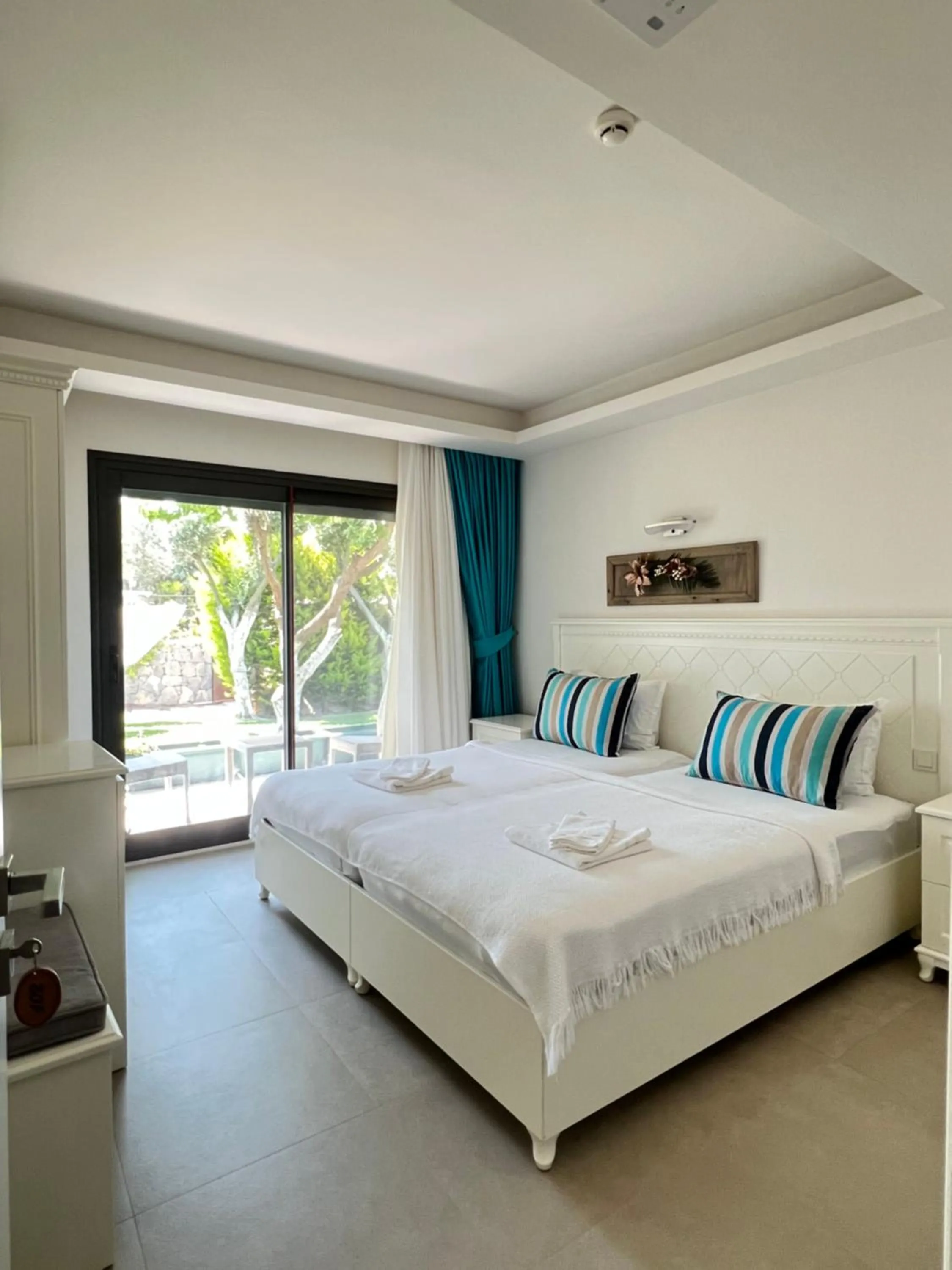 Bed in Dalyan Risus Suite