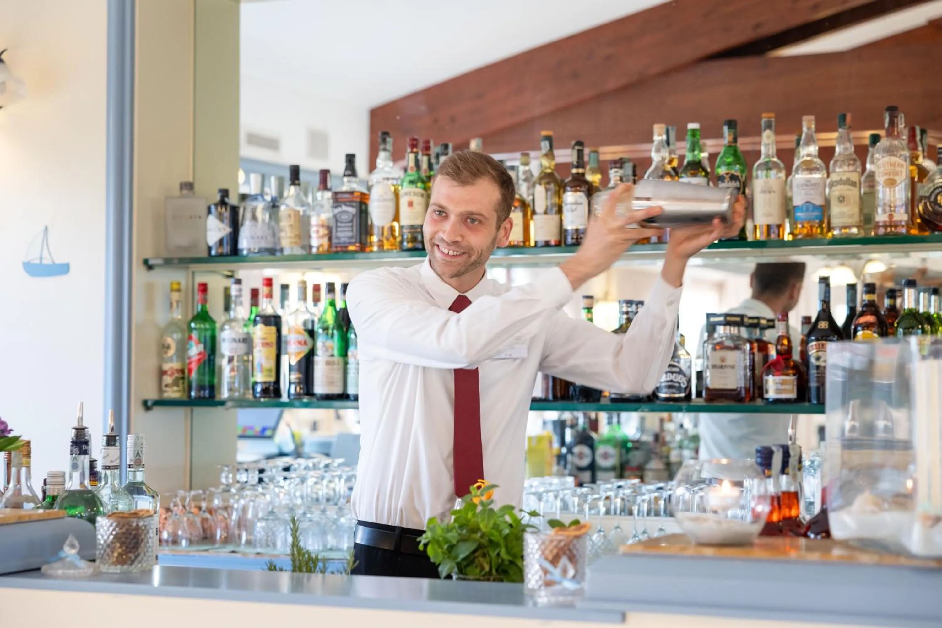 Lounge or bar in Hotel Baia di Nora