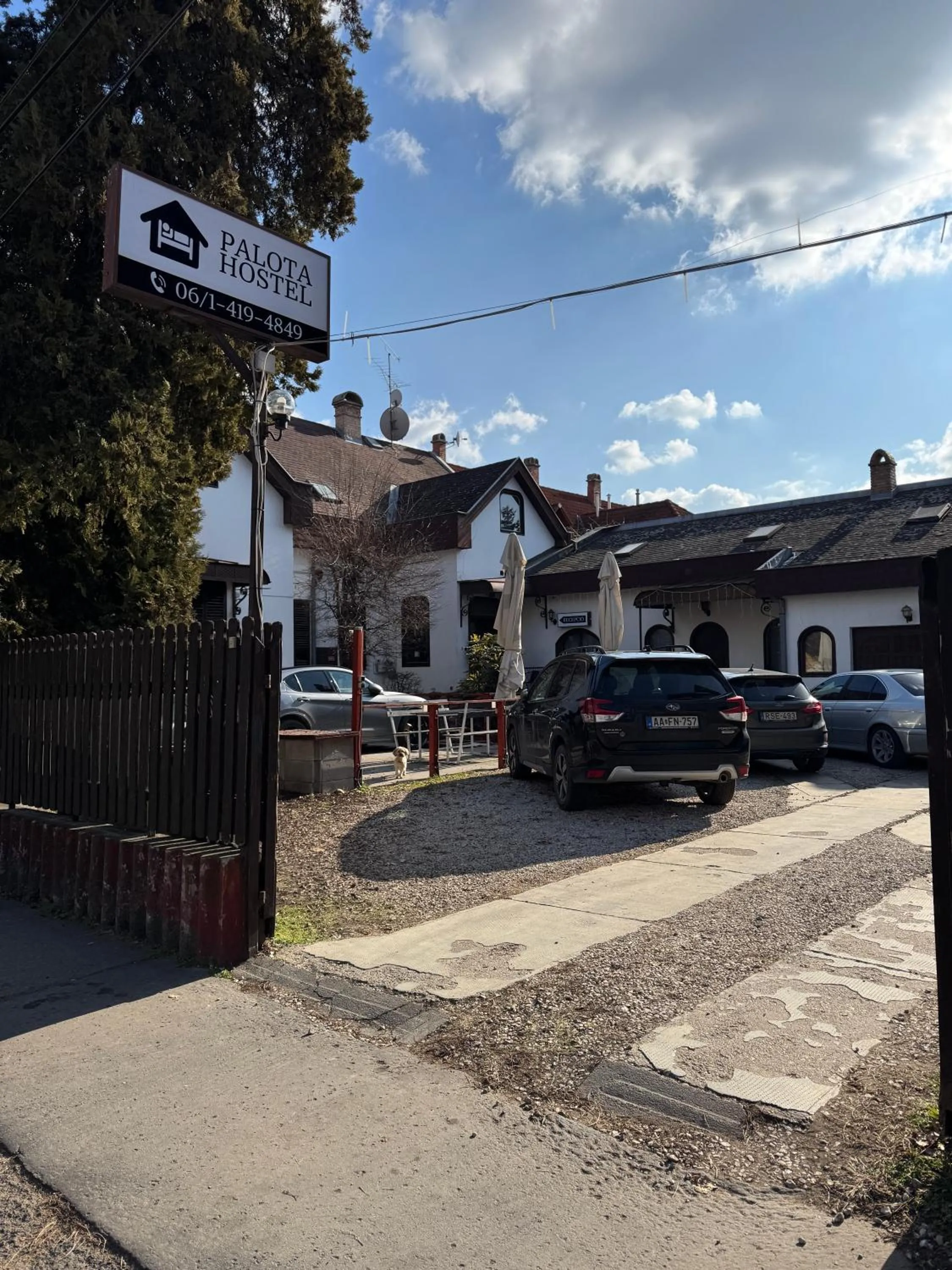 Property building in Palota Hostel