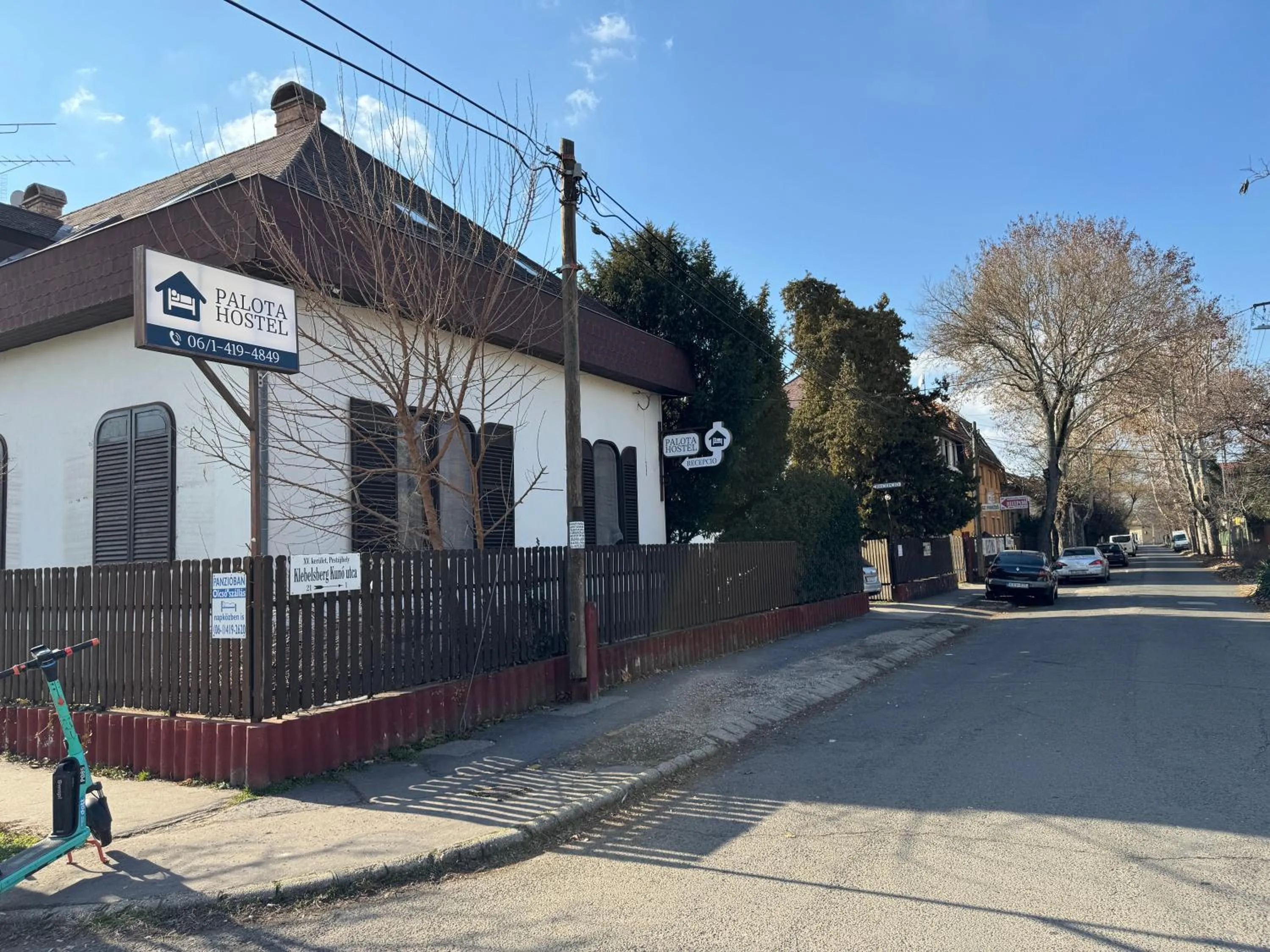 Neighbourhood in Palota Hostel