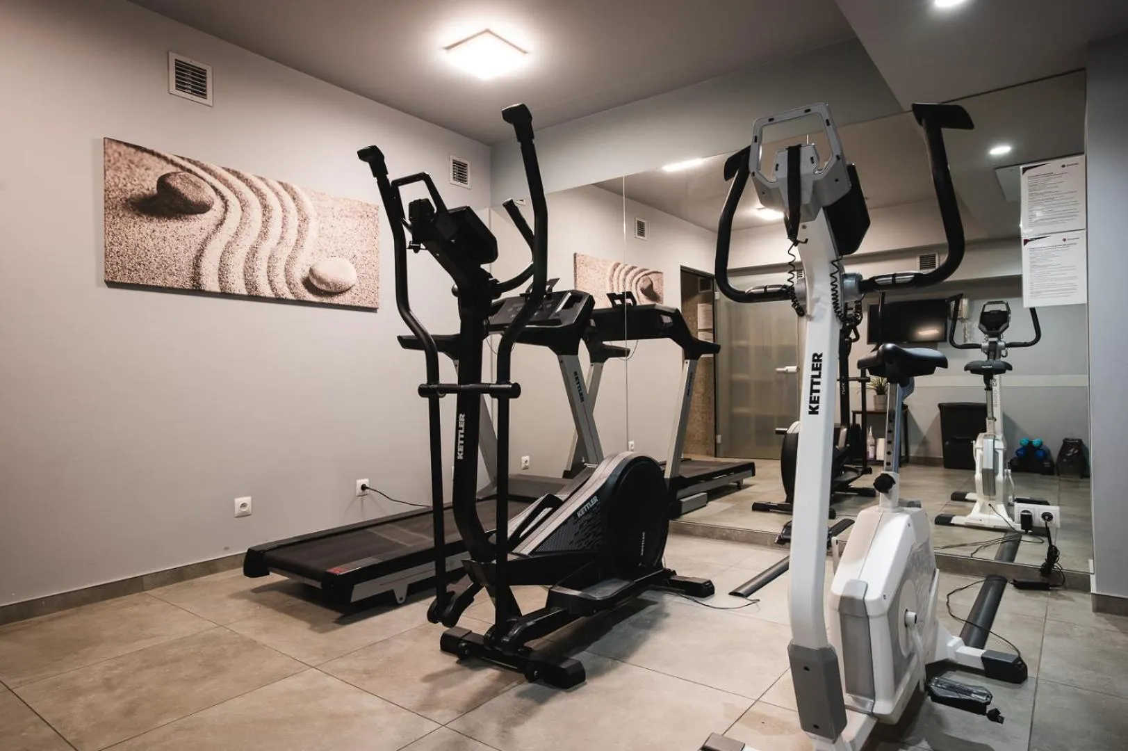 Fitness centre/facilities in Focus Hotel Poznań