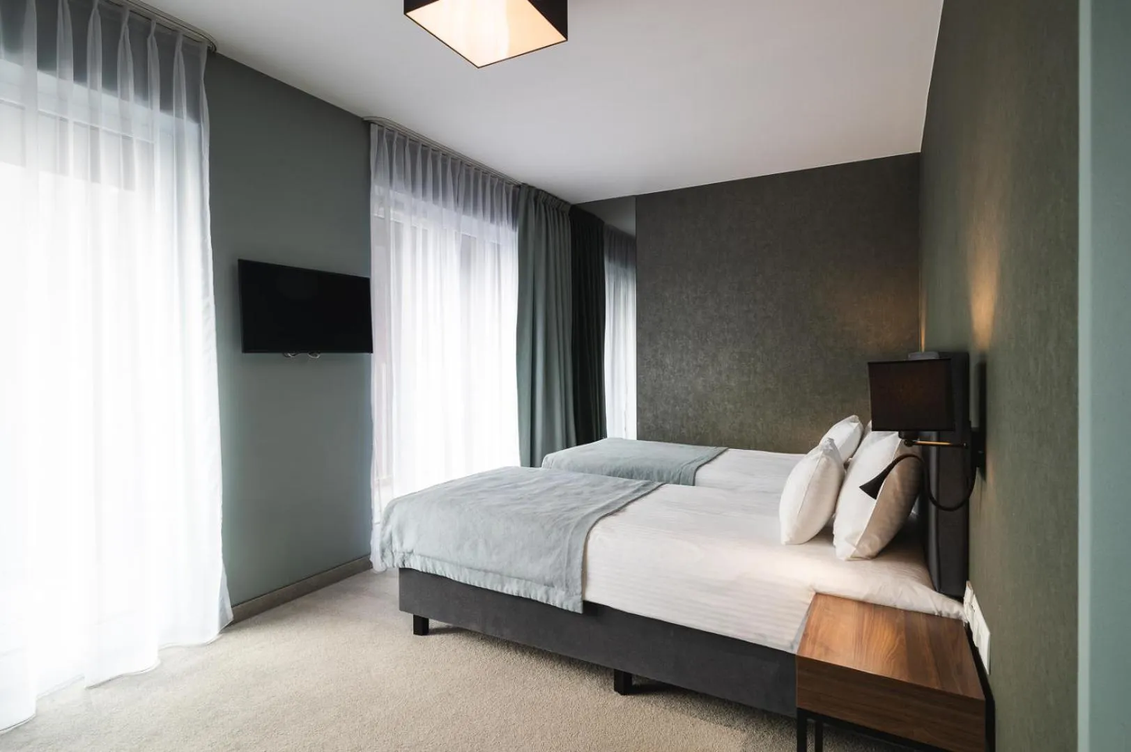 Bed in Focus Hotel Poznań