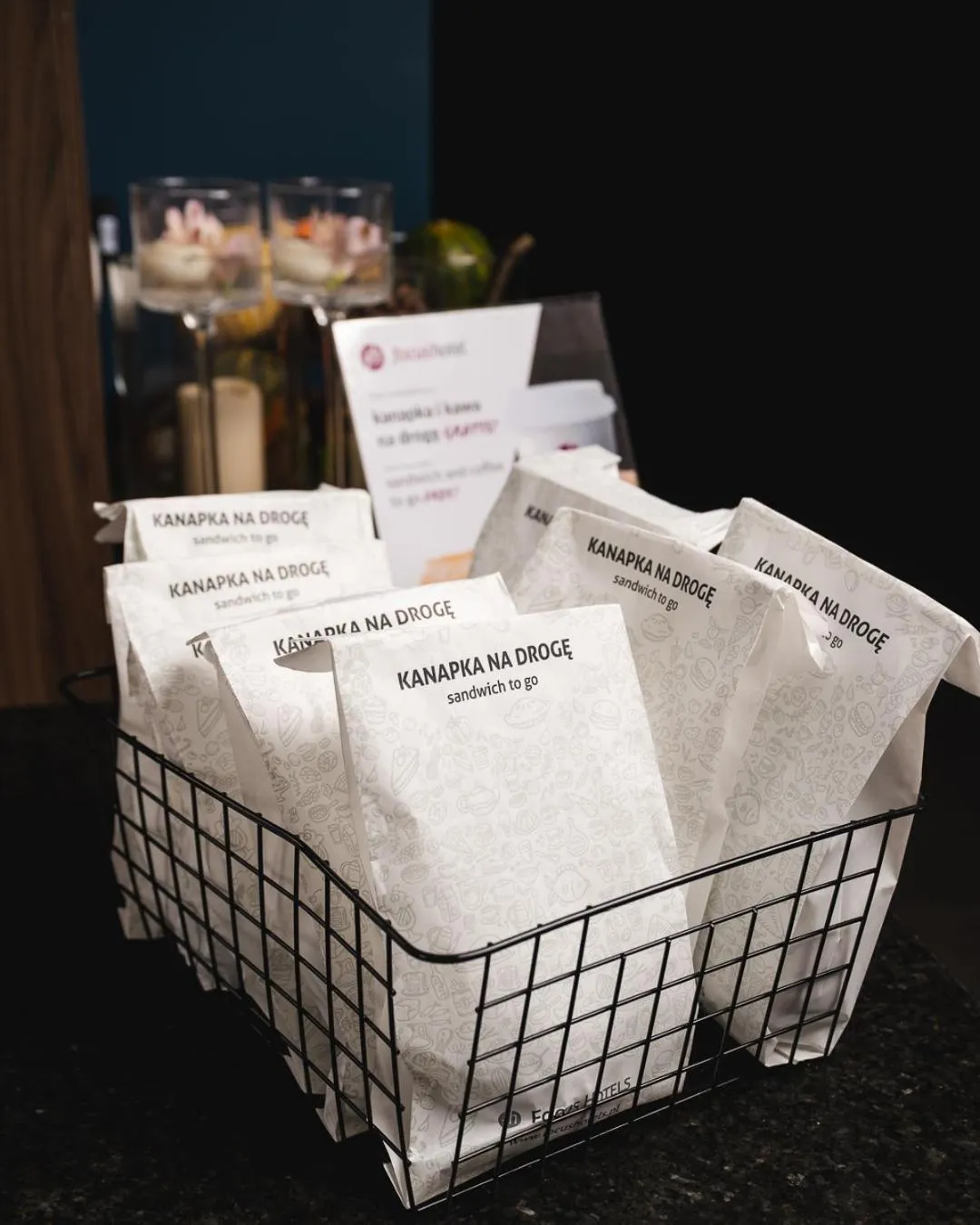 Food and drinks in Focus Hotel Poznań