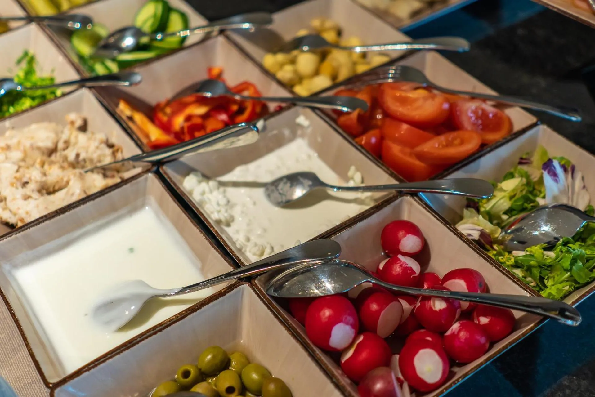 Buffet breakfast in Focus Hotel Poznań