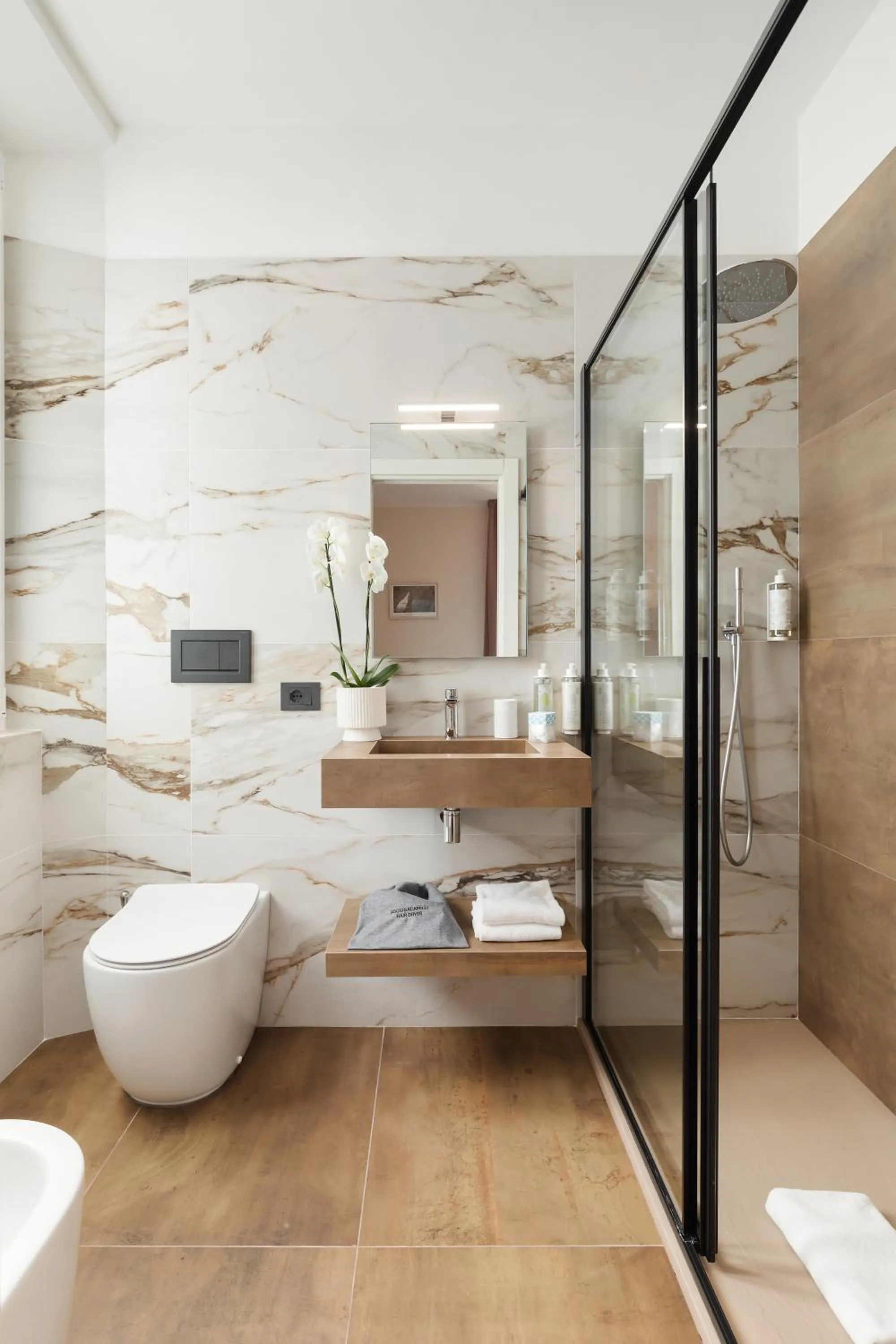 Bathroom in Hotel Villa Domizia