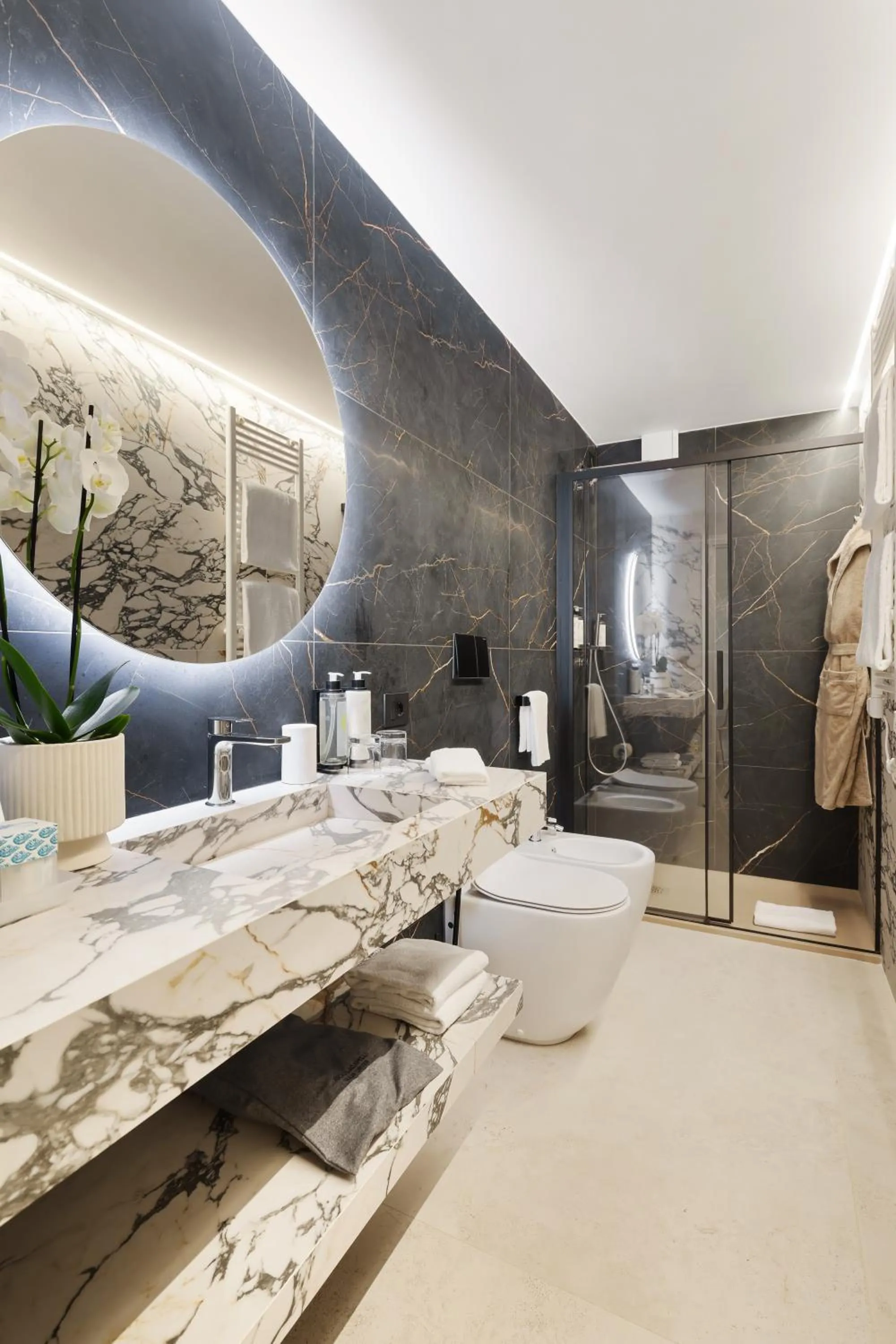 Bathroom in Hotel Villa Domizia