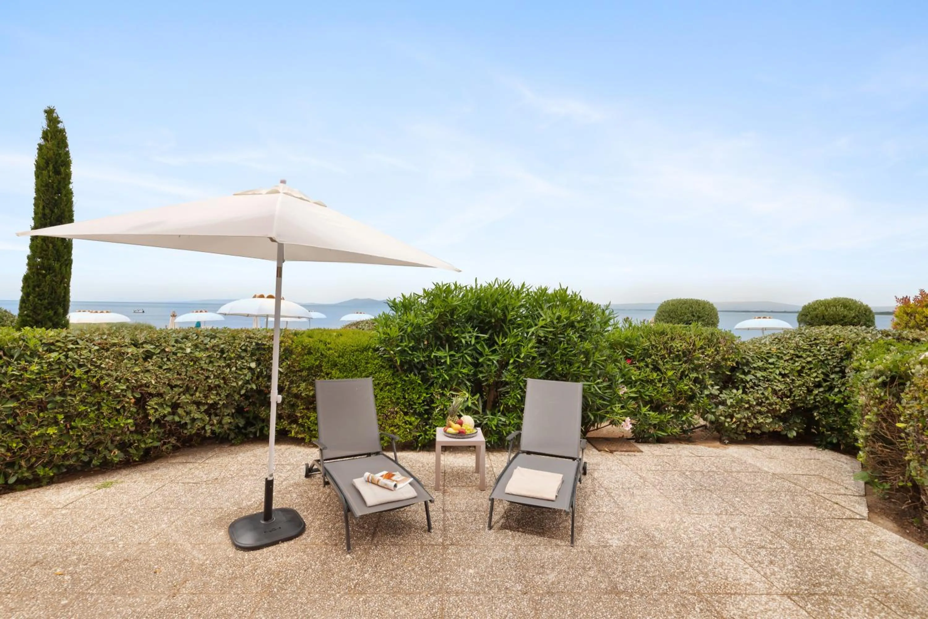 Garden in Hotel Villa Domizia