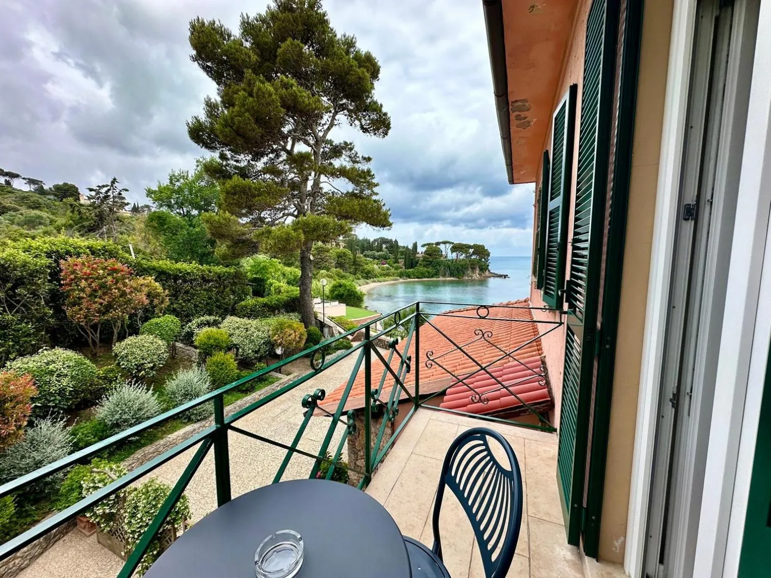 Balcony/Terrace in Hotel Villa Domizia