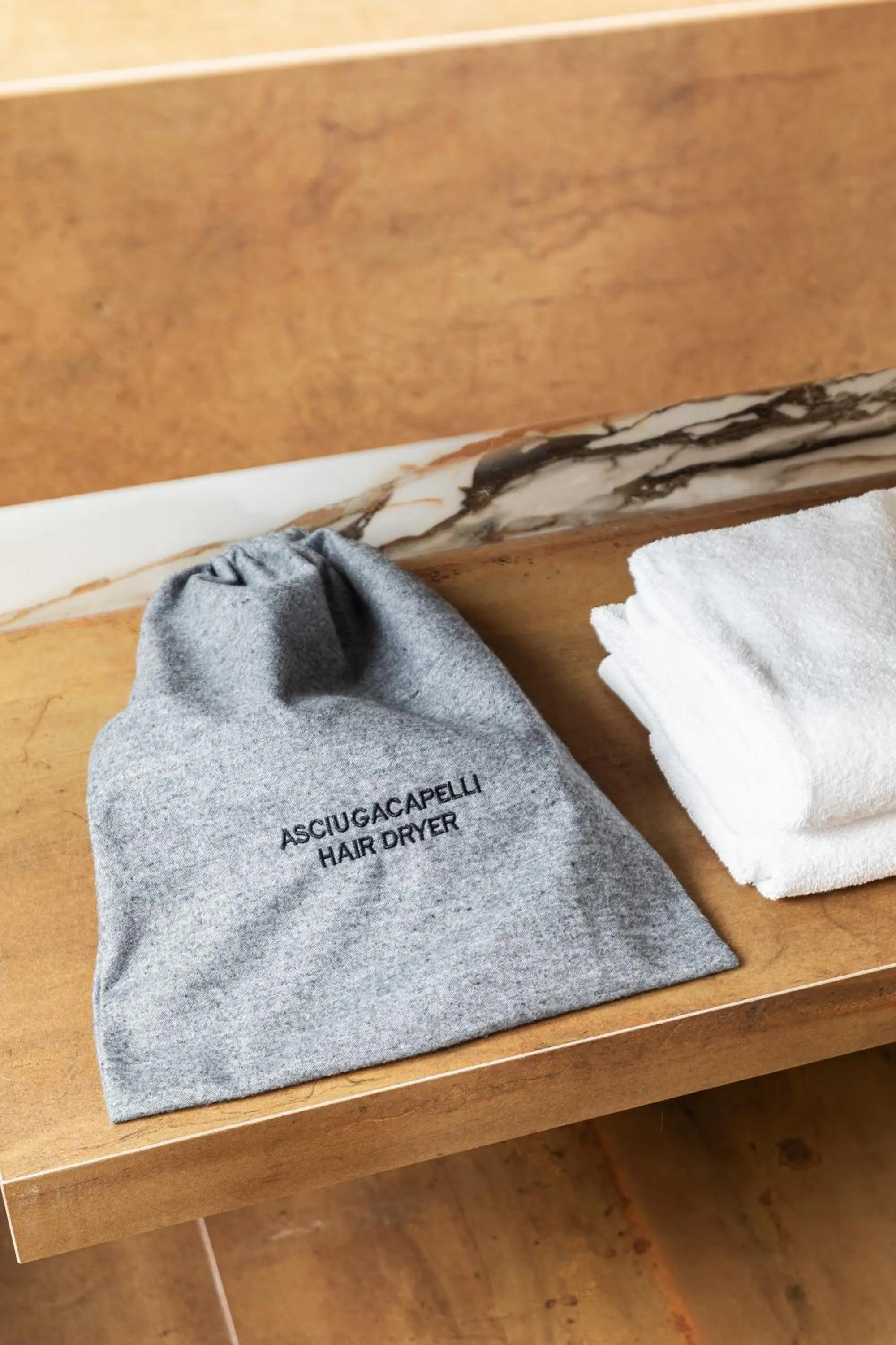 hair dryier in Hotel Villa Domizia