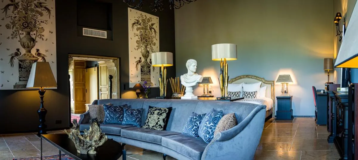 Bed in Domaine de Rymska & Spa - Relais & Châteaux