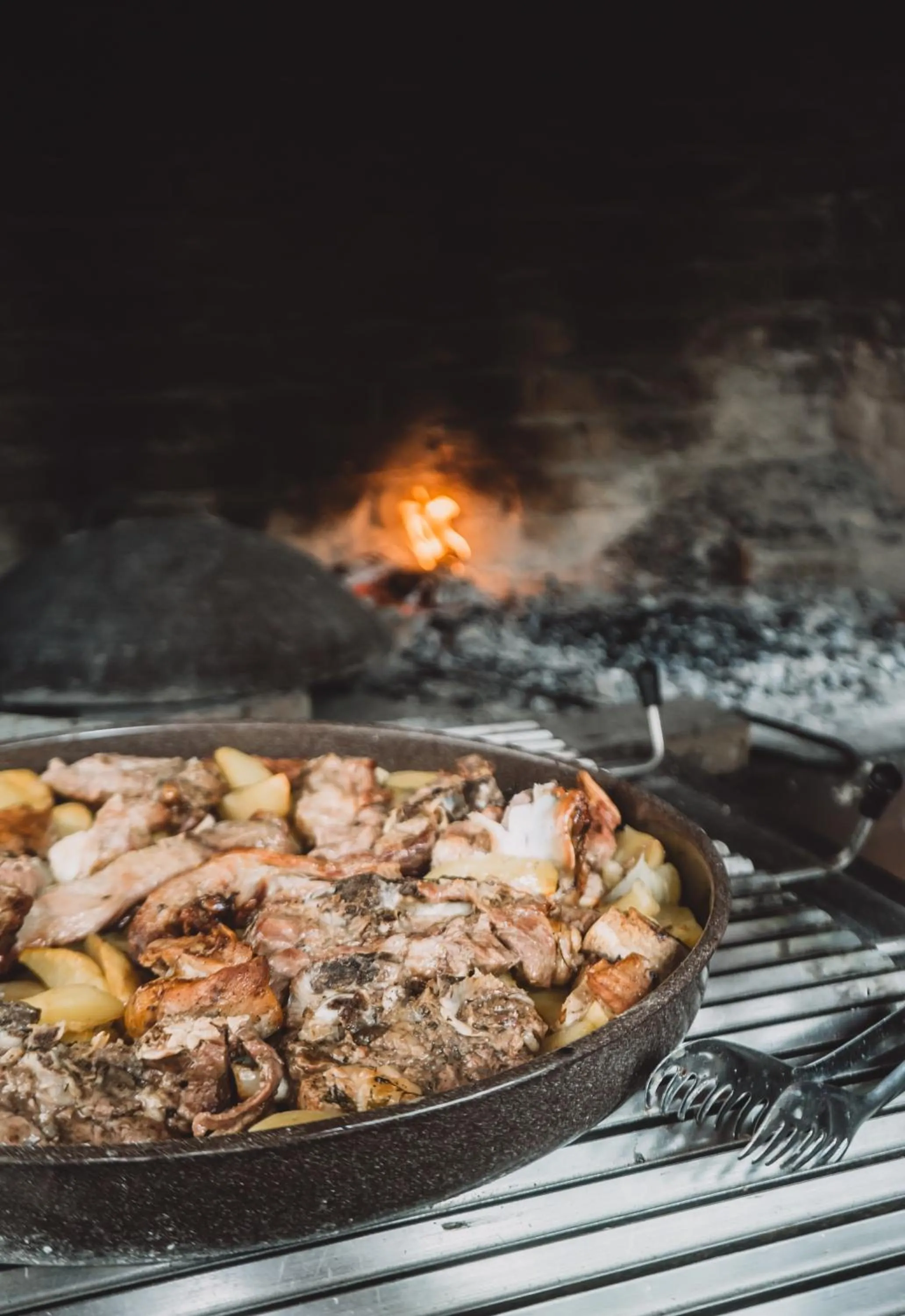 BBQ facilities in B&B Villa Sumrak Plitvica Rooms