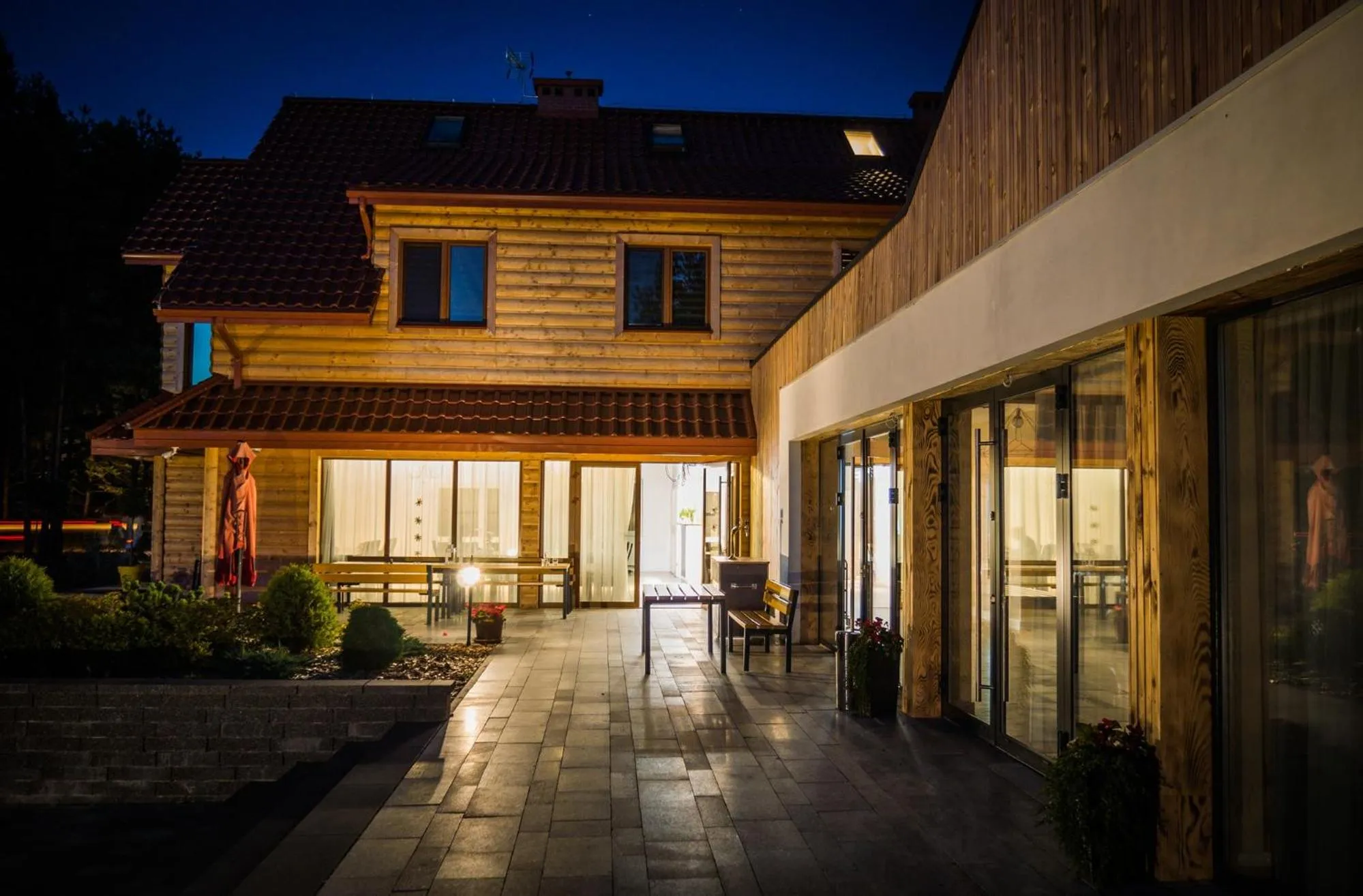 Balcony/Terrace in Leśna Chata