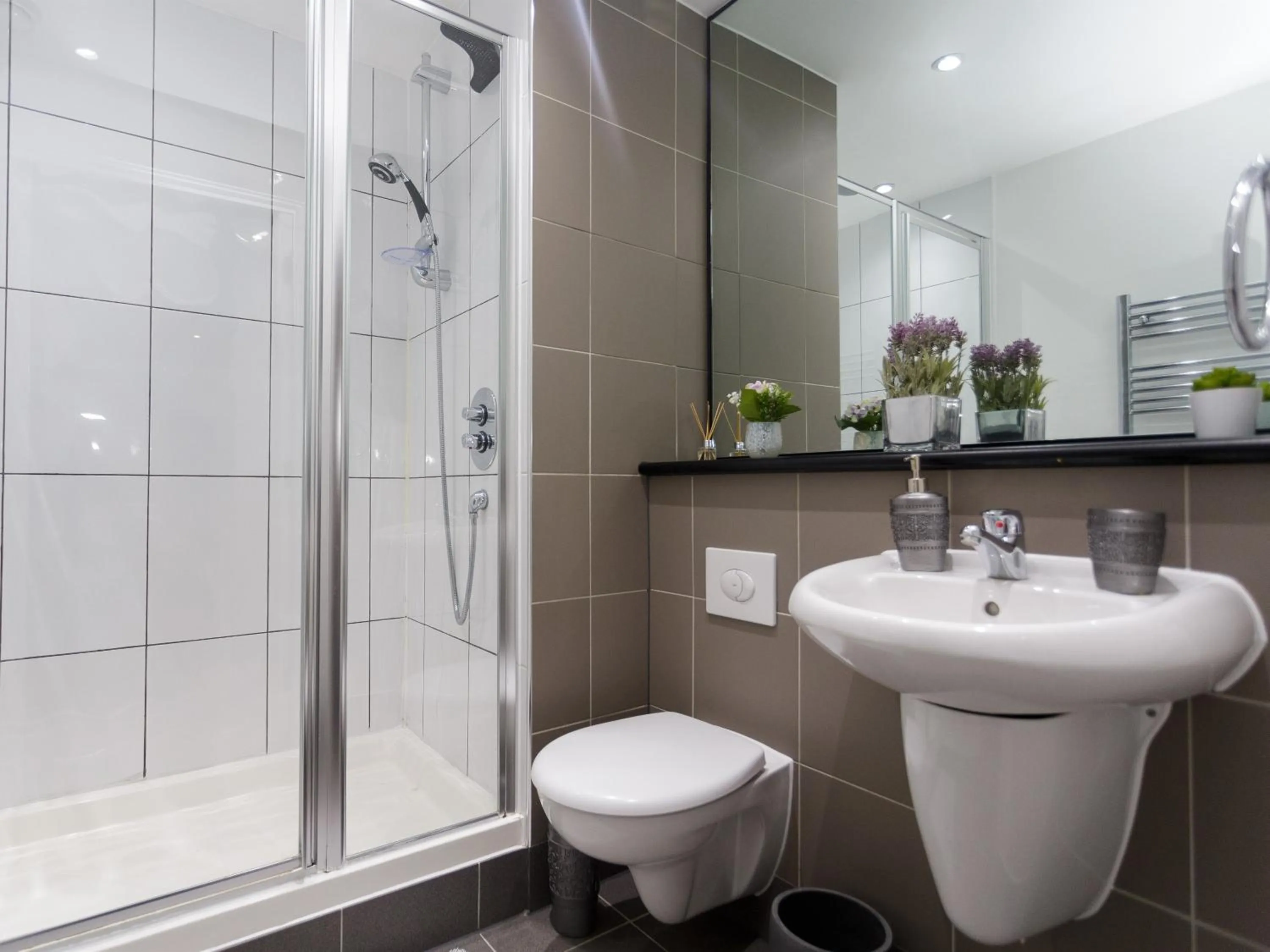 Bathroom in Live in Leeds Sky Penthouse