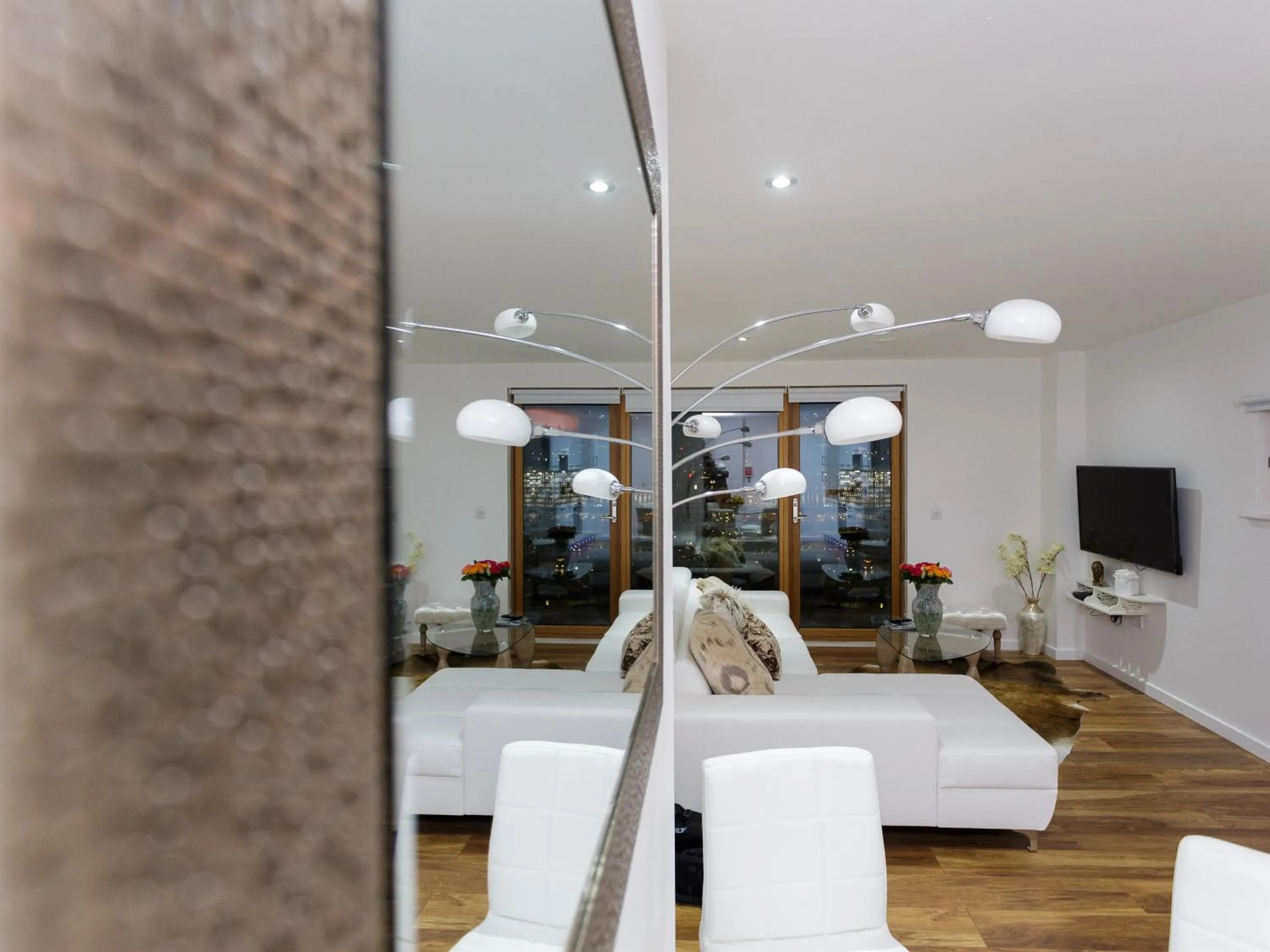 Bedroom in Live in Leeds Sky Penthouse