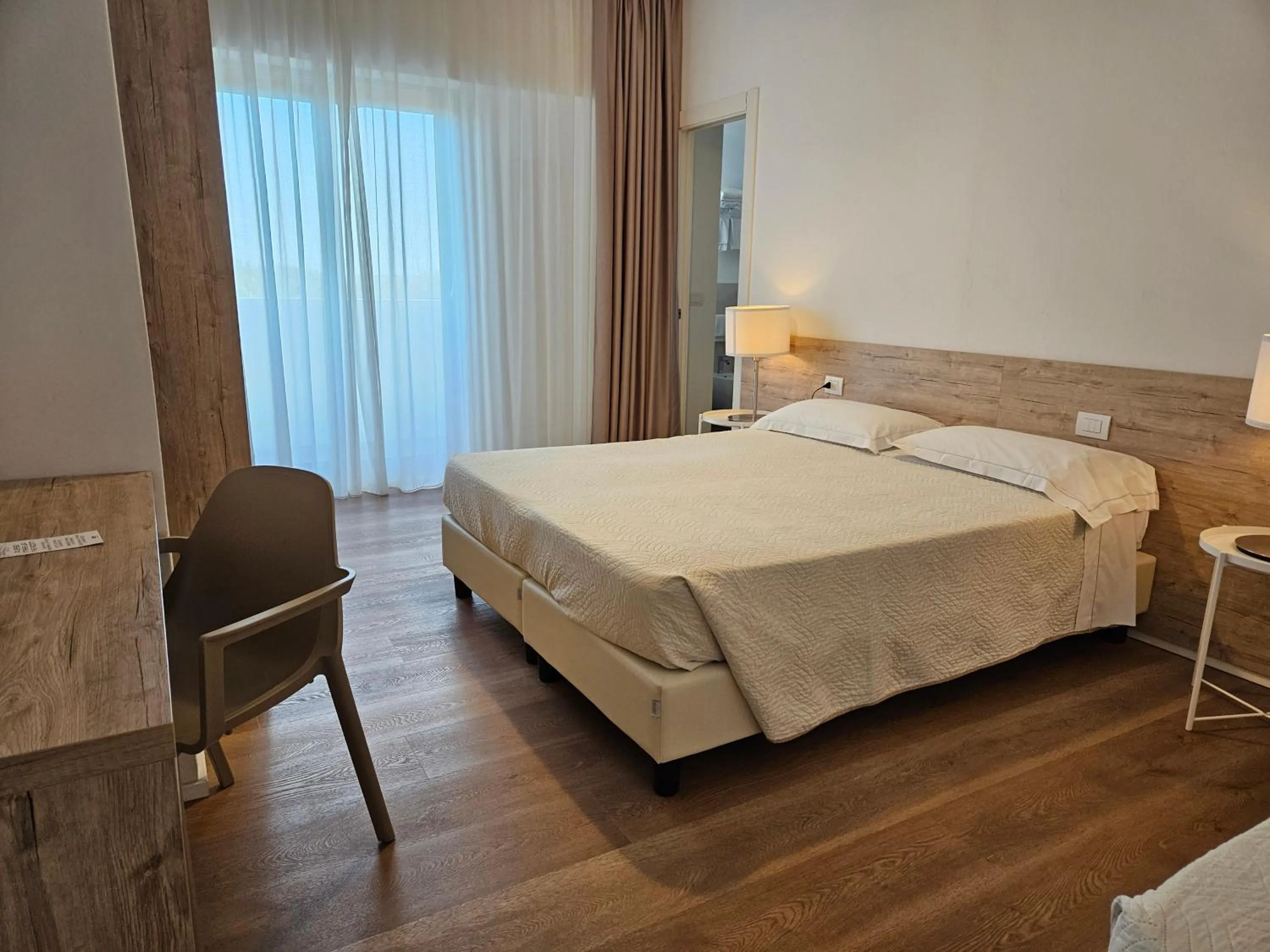 Bed in Hotel Onda Marina