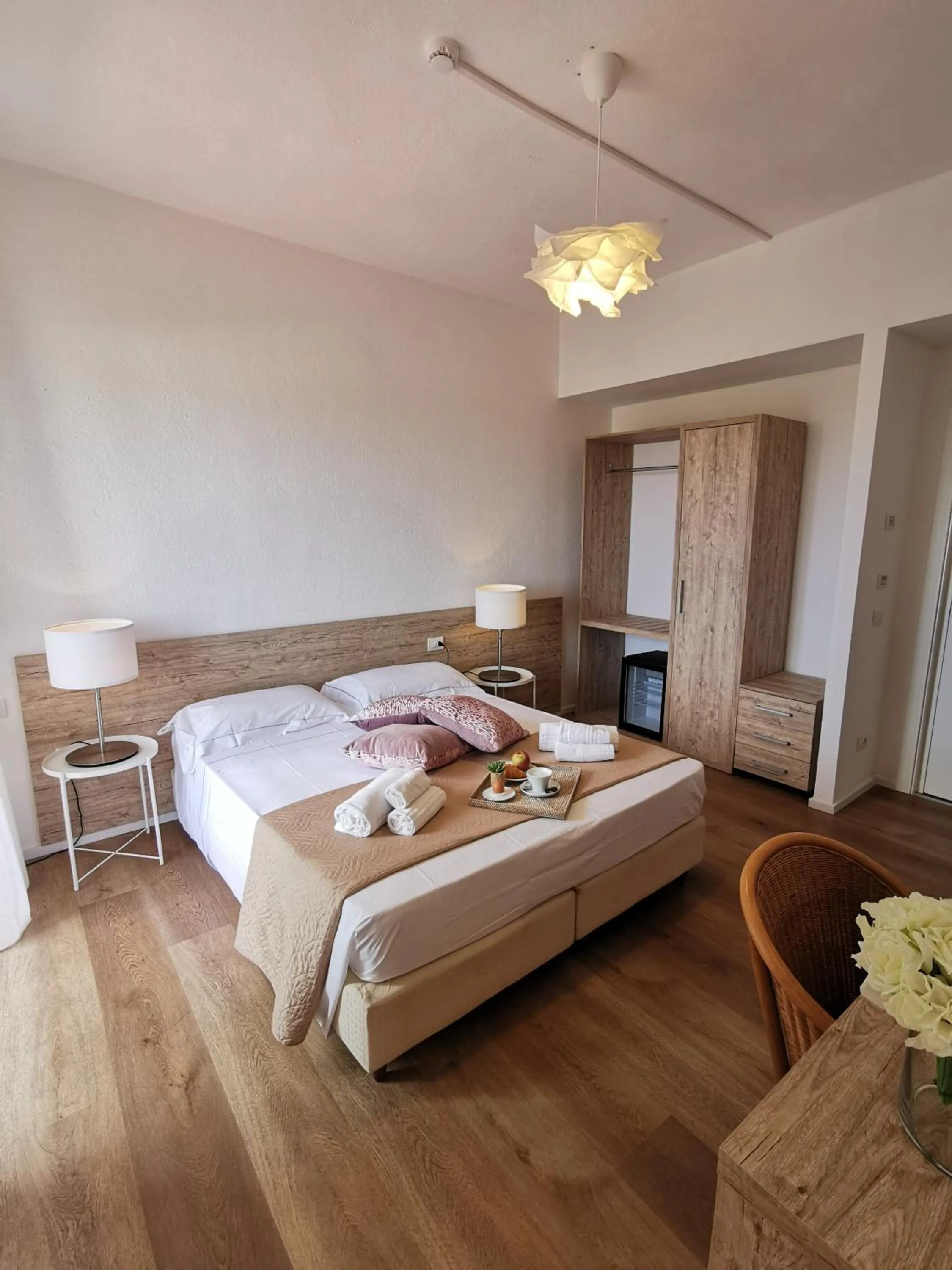 Bed in Hotel Onda Marina