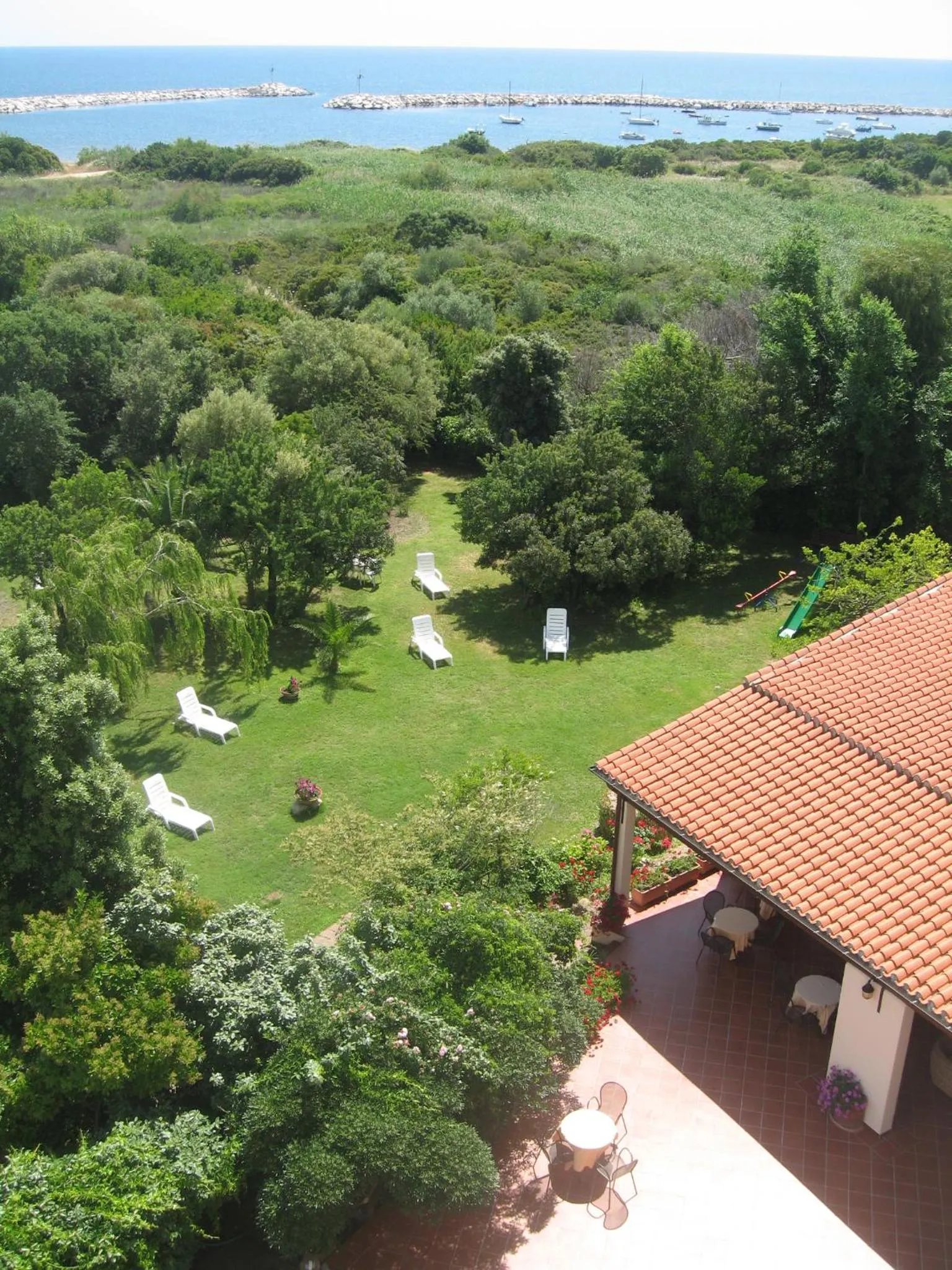 Garden in Hotel Onda Marina
