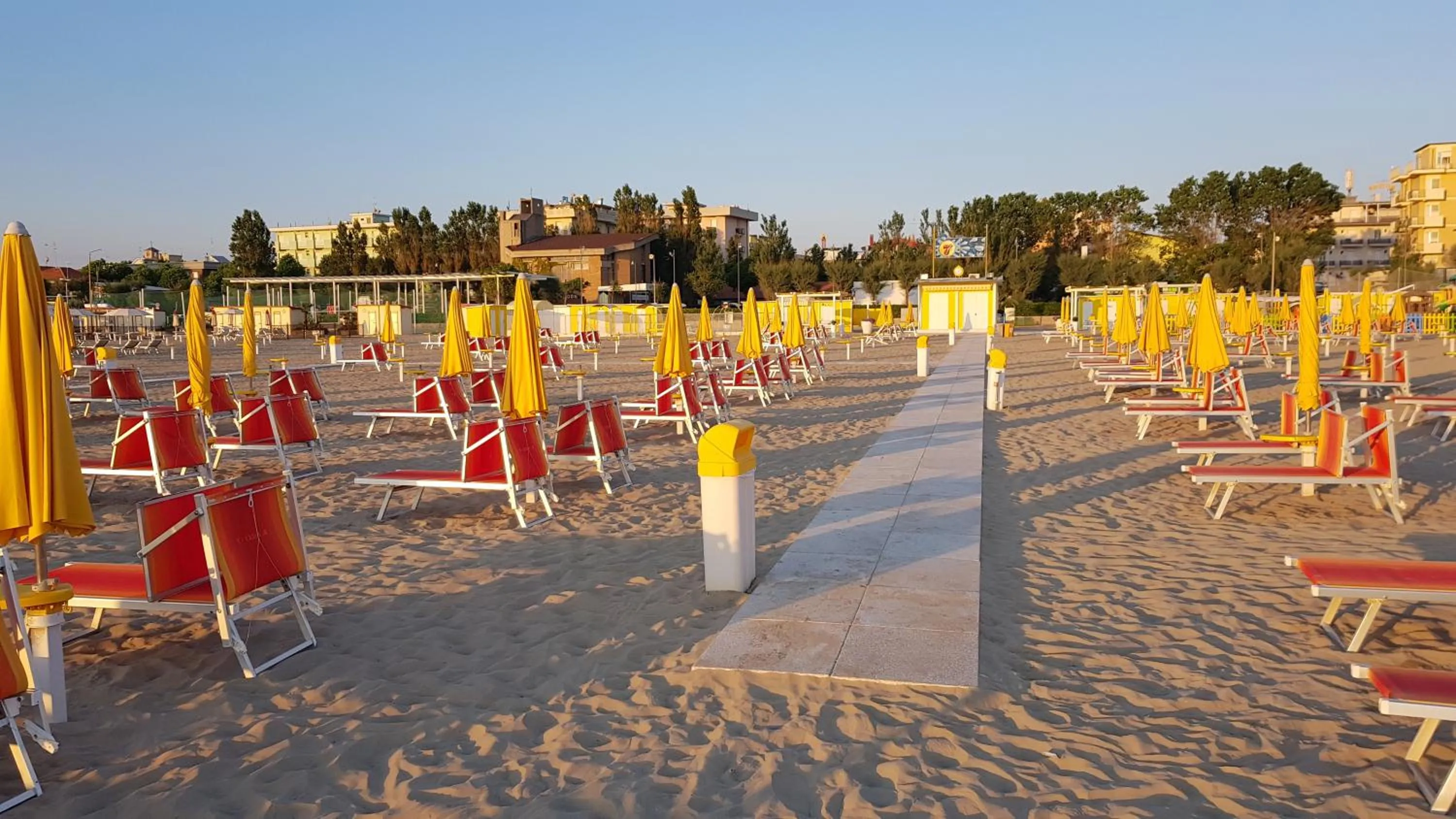 Beach in Hotel Euromar