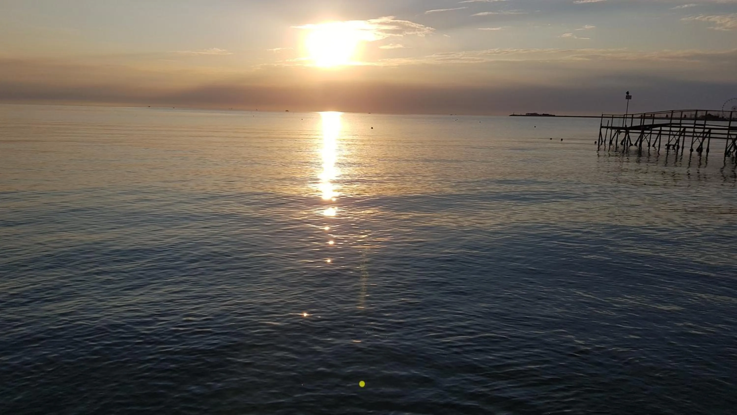 Sunrise in Hotel Euromar