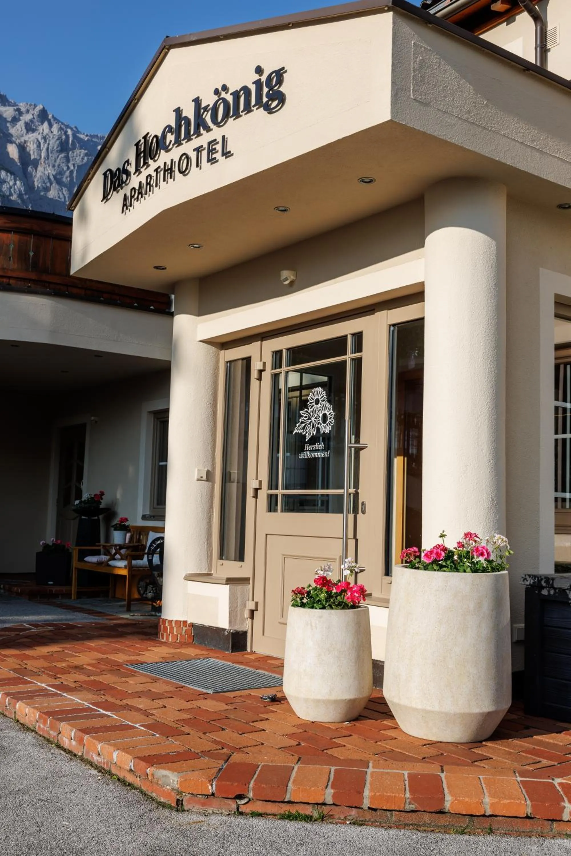 Property building in Aparthotel DAS Hochkönig