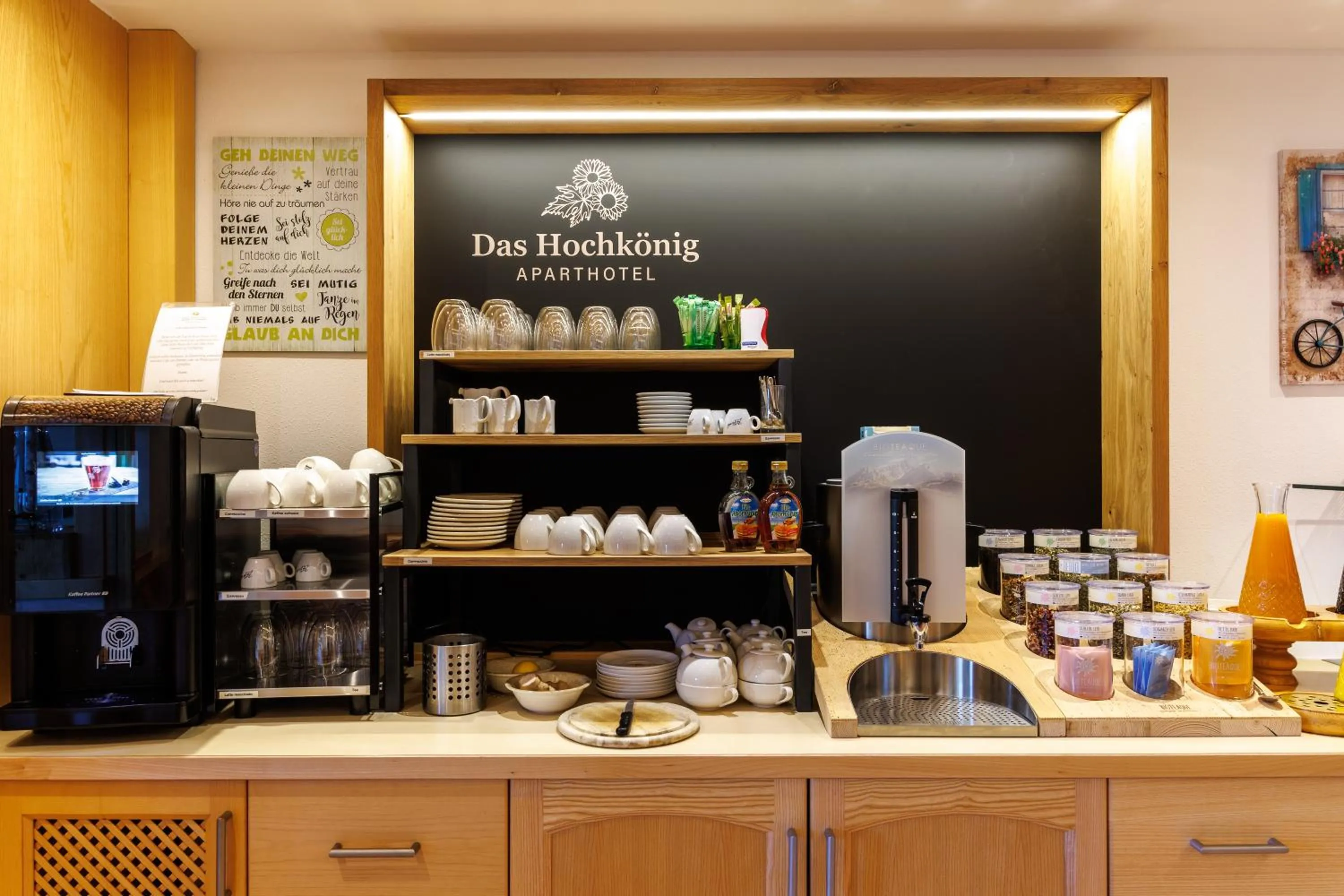 Restaurant/places to eat in Aparthotel DAS Hochkönig