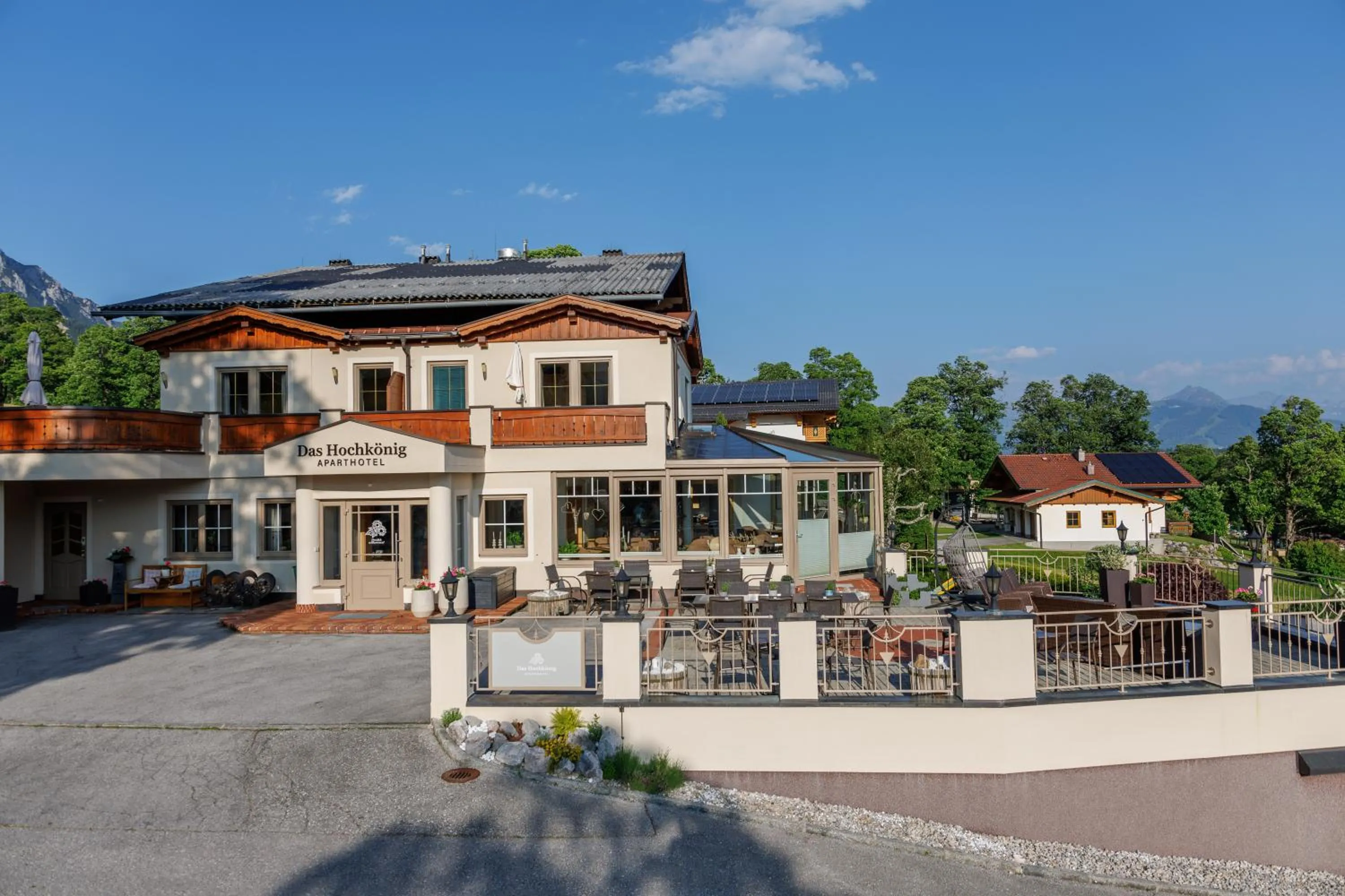 Property building in Aparthotel DAS Hochkönig