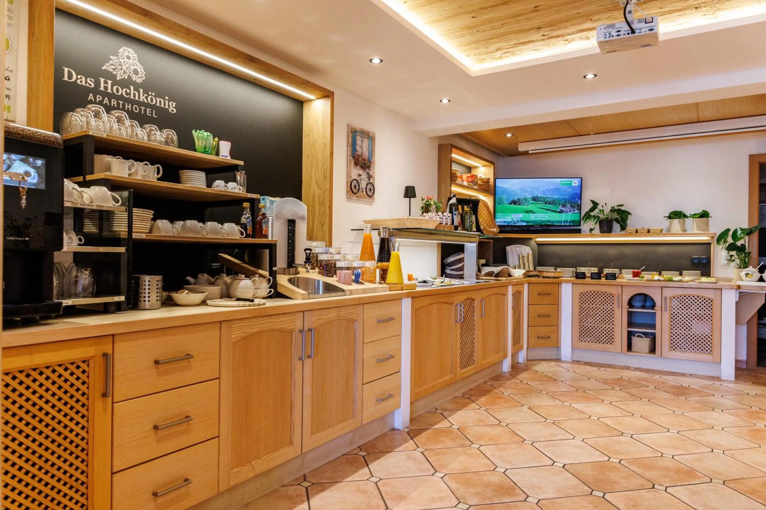 Restaurant/places to eat in Aparthotel DAS Hochkönig