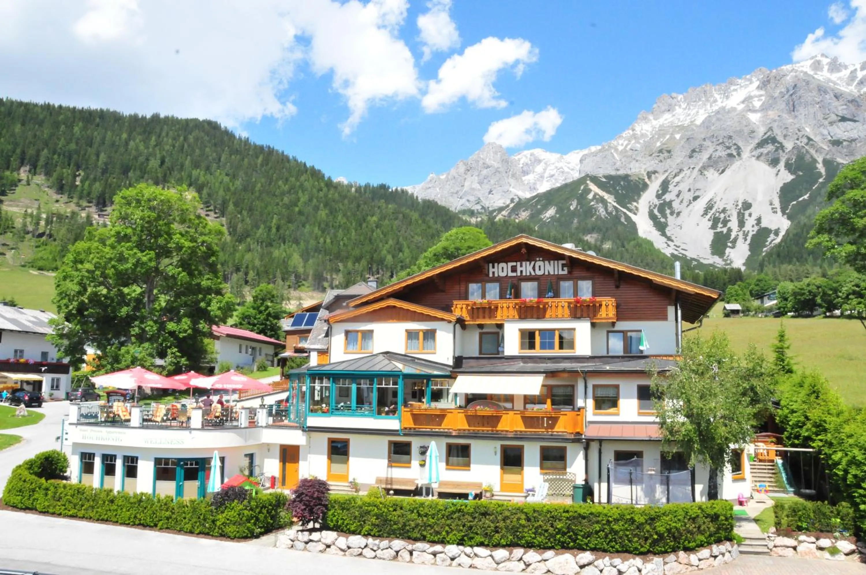 Property building in Aparthotel DAS Hochkönig