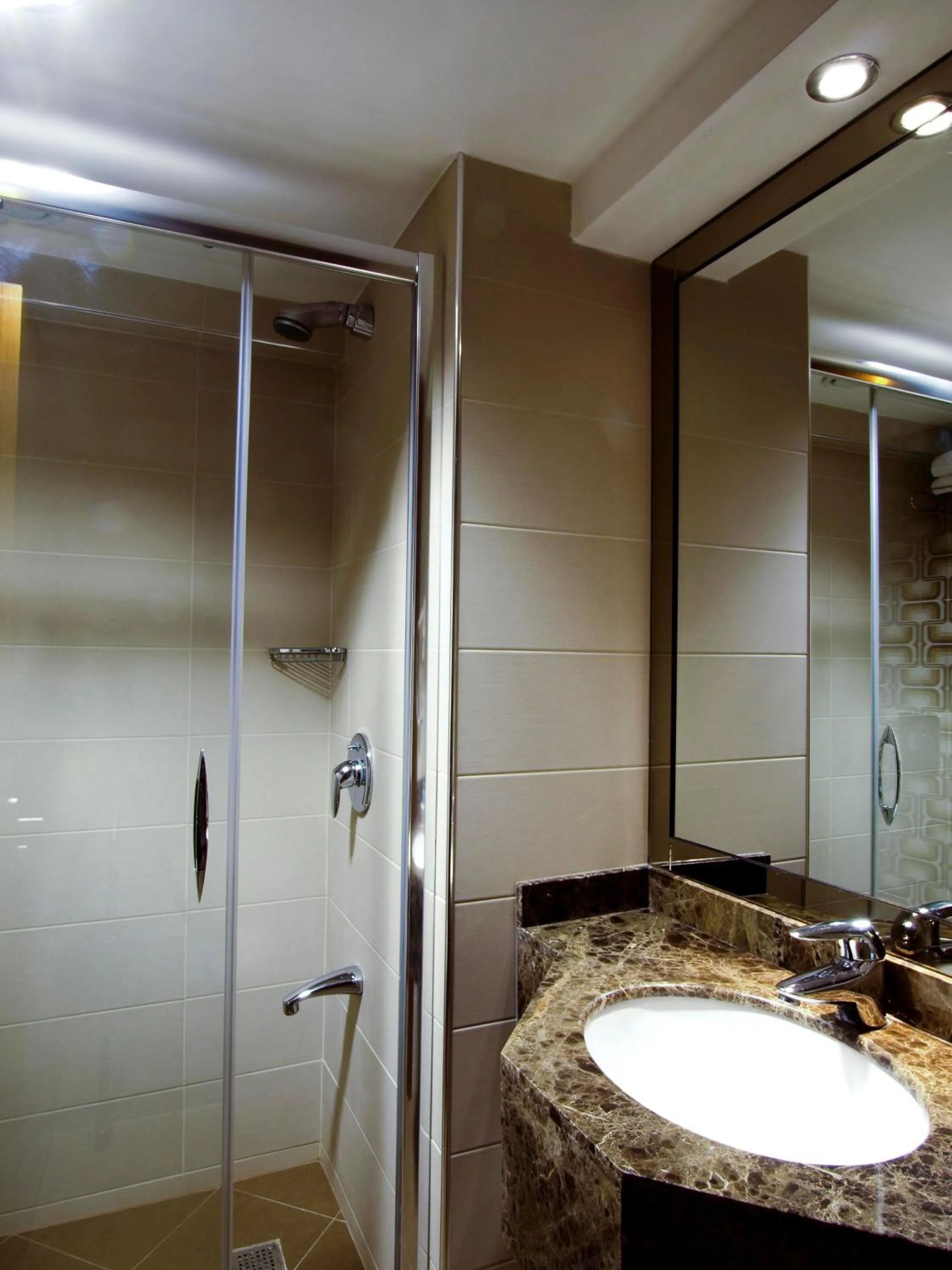 Bathroom in Bella Hotel