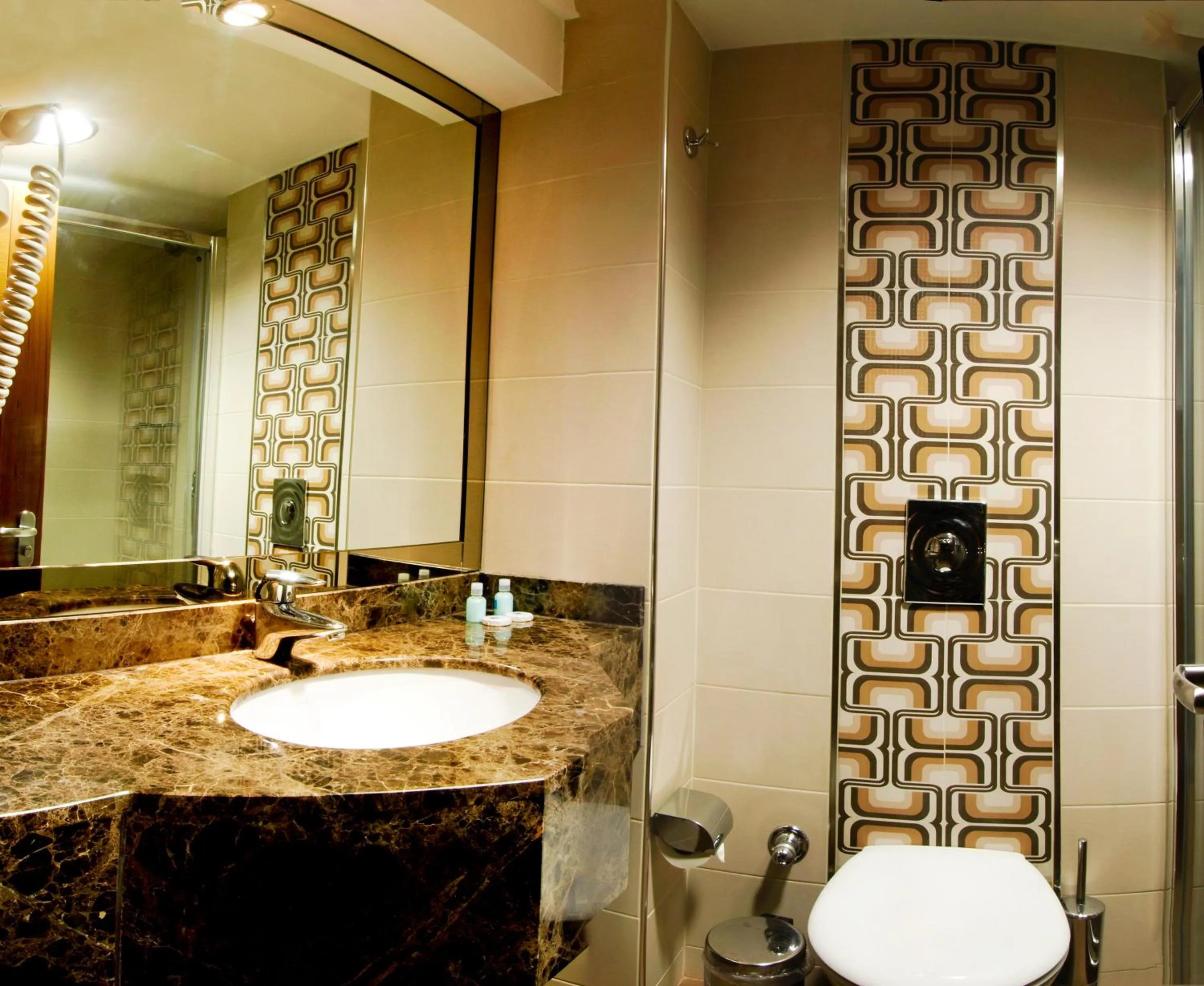 Bathroom in Bella Hotel