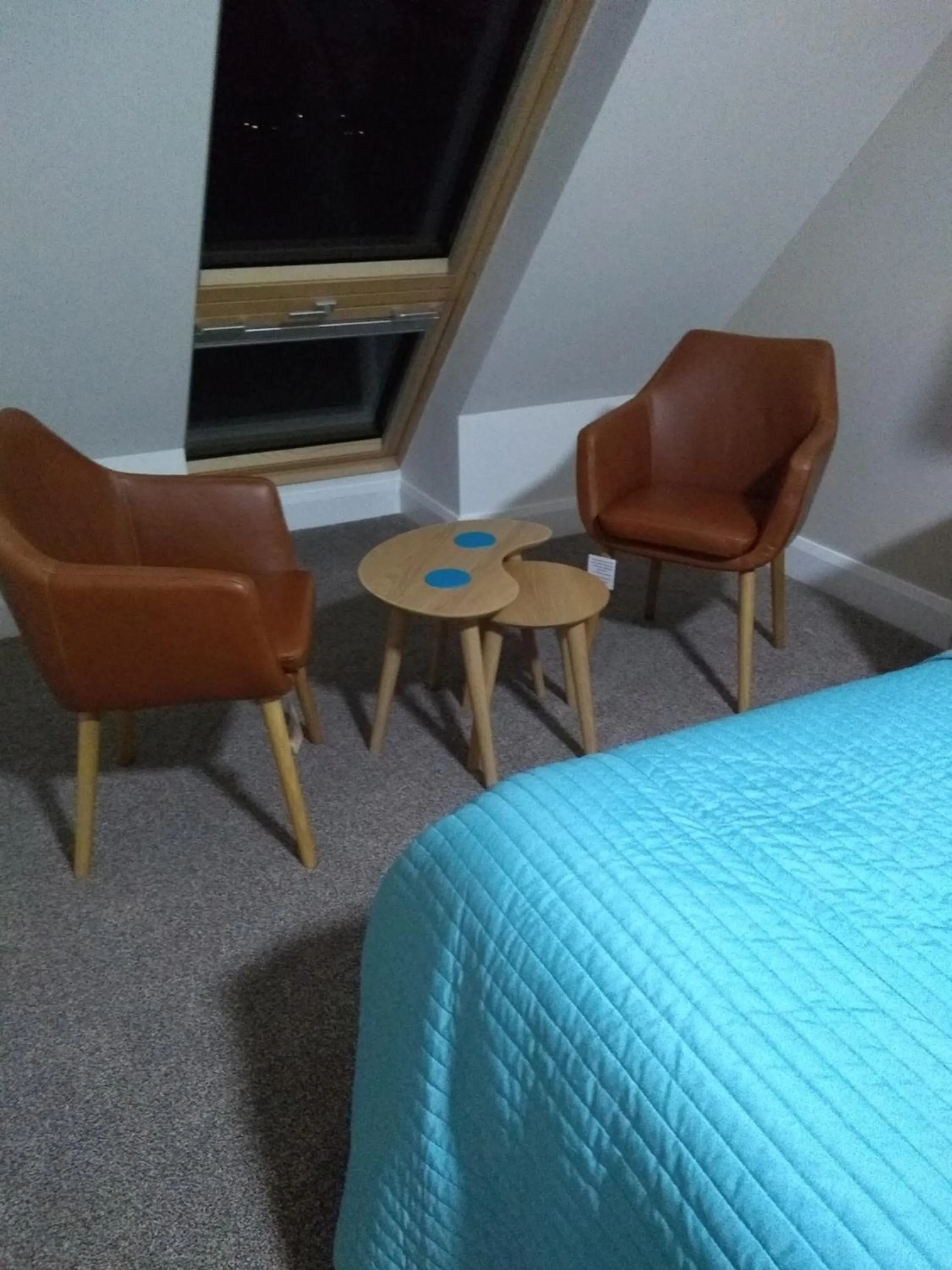 Seating area, Bed in Tollyrose Country House