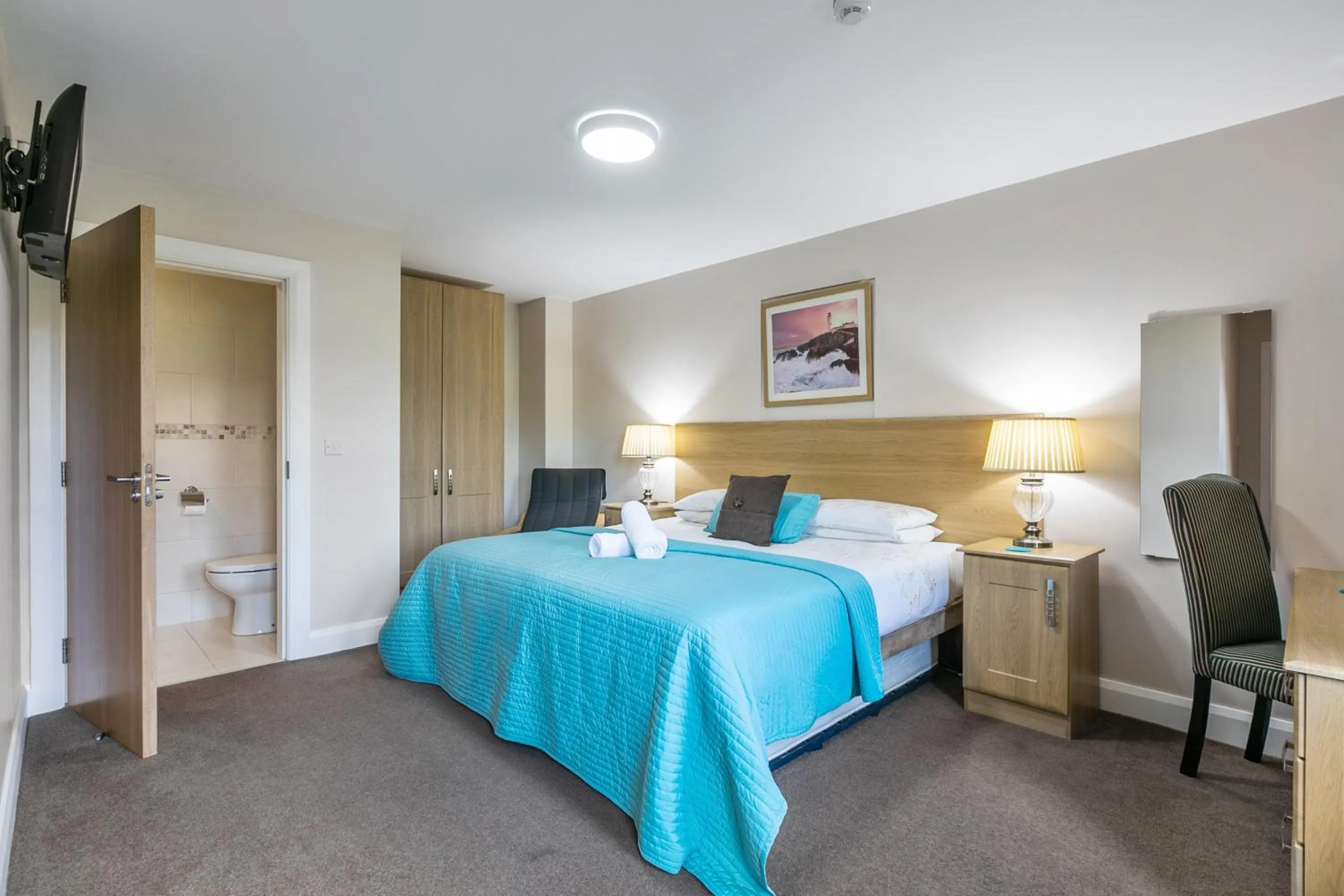 Bed in Tollyrose Country House