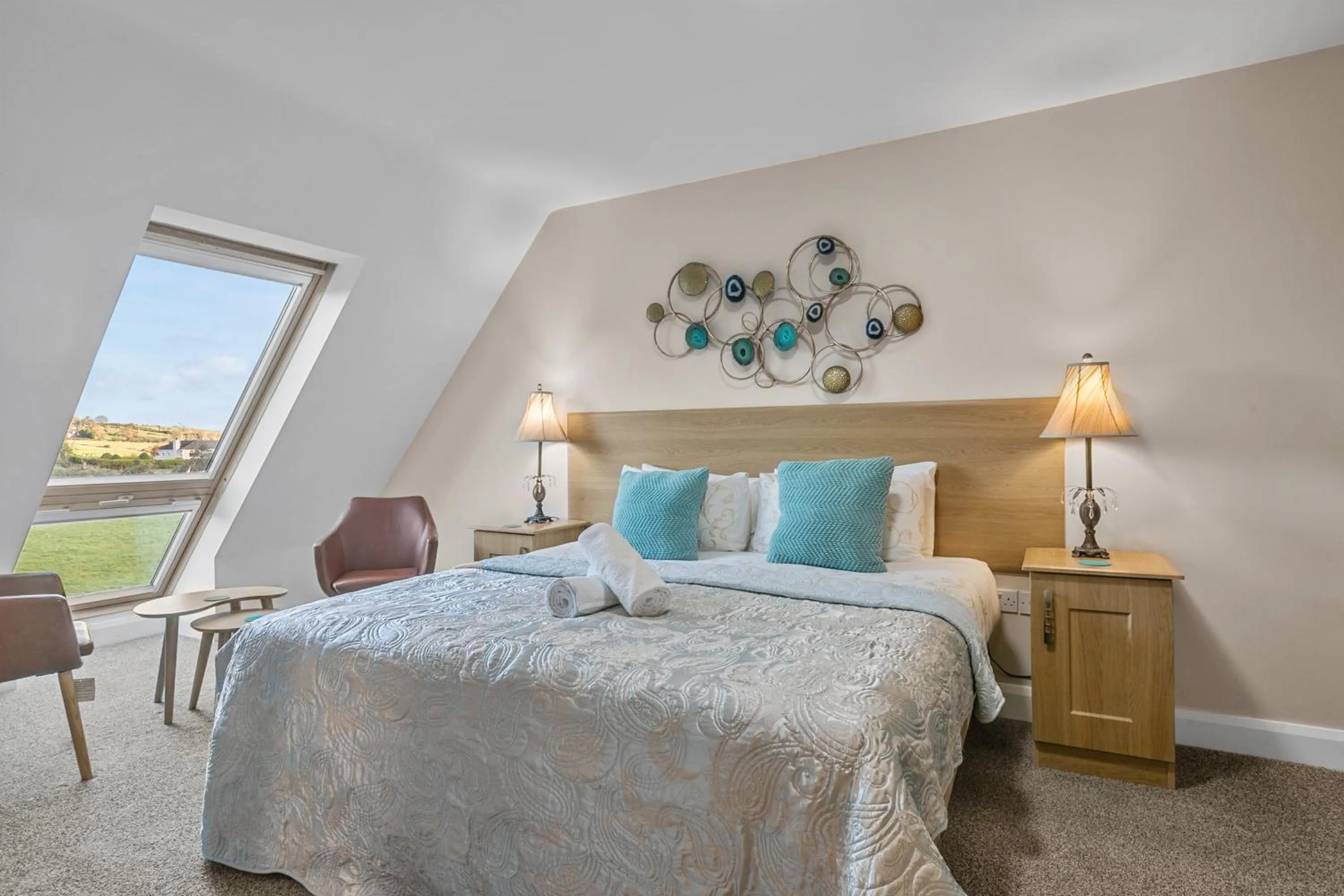 Bedroom, Bed in Tollyrose Country House