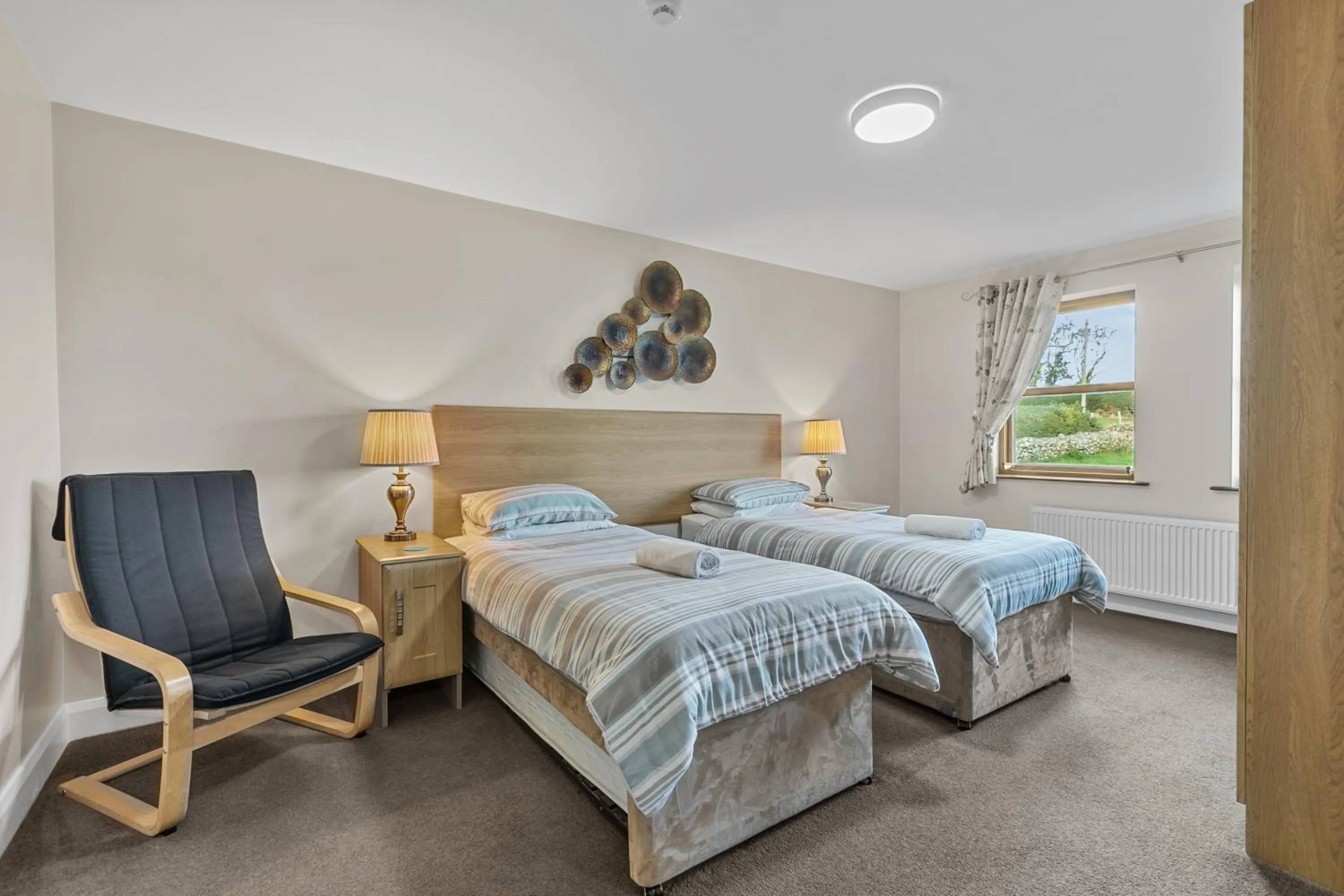 Bed in Tollyrose Country House